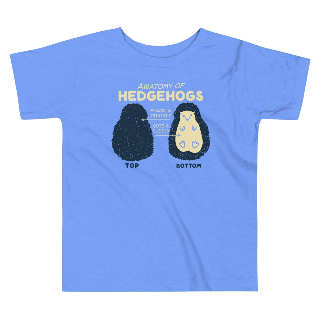 Anatomy Of Hedgehogs Kid's Toddler Tee Hoodie, Sweatshirt | CoreVibeTees.com (Image 2)