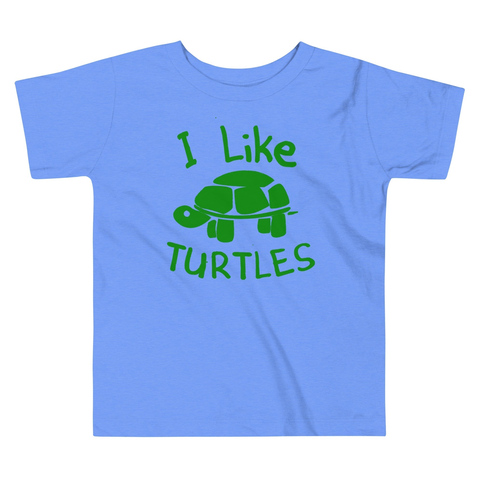 I Like Turtles Kid's Toddler Tee Hoodie, Sweatshirt | CoreVibeTees.com (Image 1)