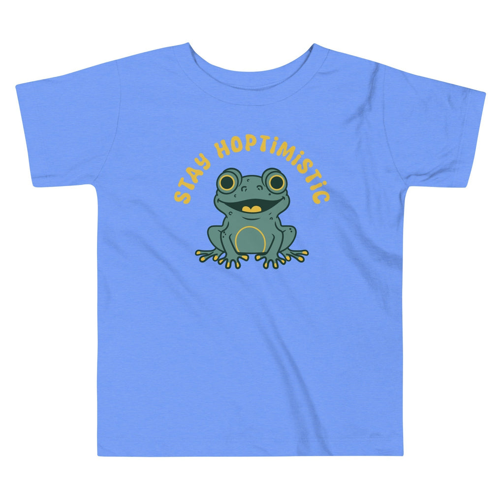 Stay Hoptimistic Kid's Toddler Tee Hoodie, Sweatshirt | CoreVibeTees.com (Image 2)