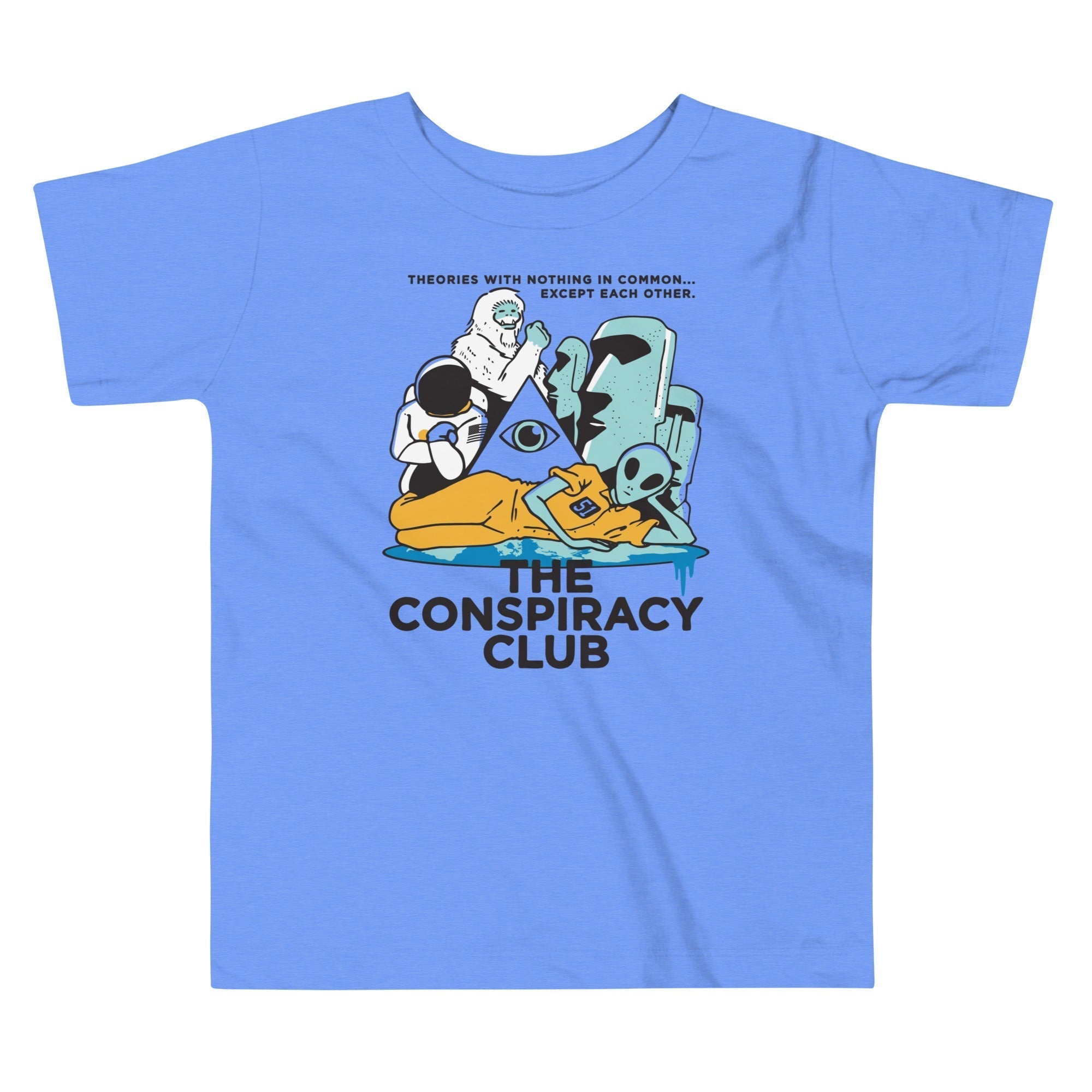 The Conspiracy Club Kid's Toddler Tee Hoodie, Sweatshirt | CoreVibeTees.com (Image 1)