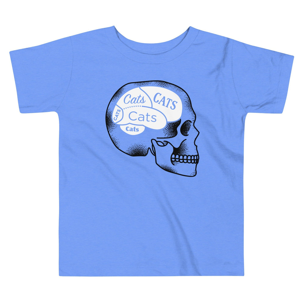 Cats On The Brain Kid's Toddler Tee Hoodie, Sweatshirt | CoreVibeTees.com