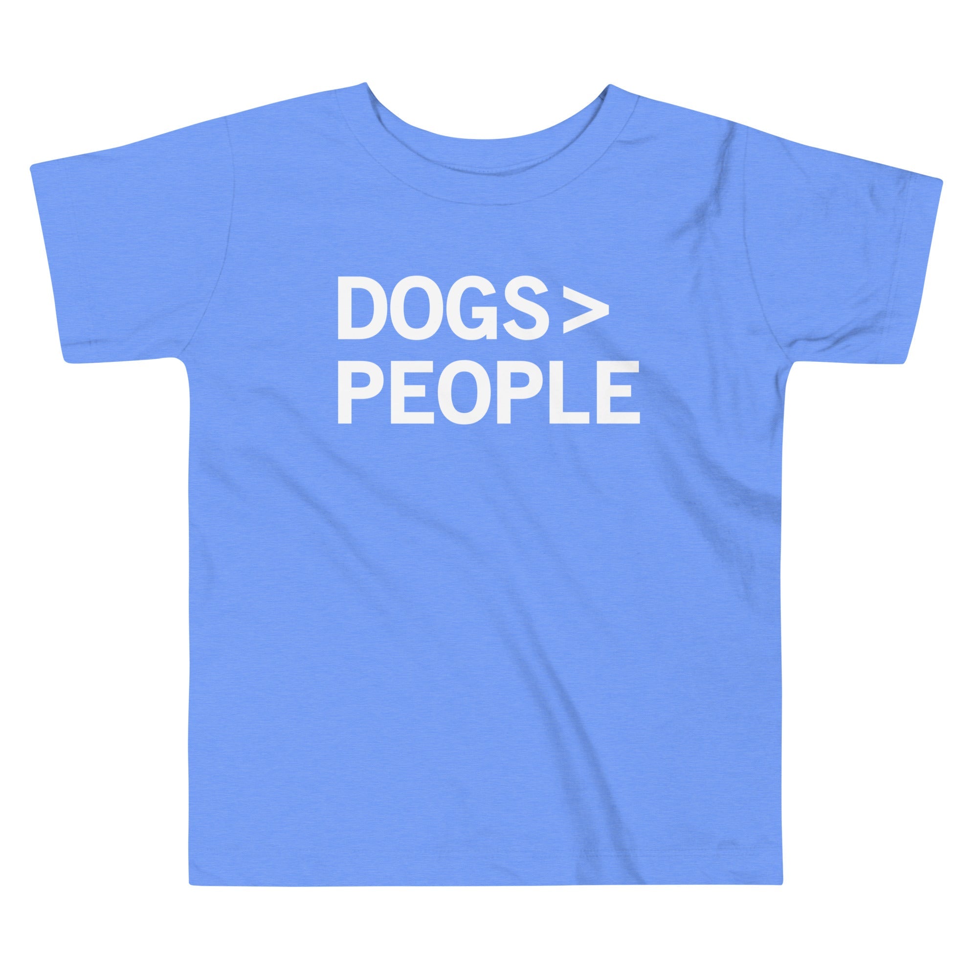 Dogs>People Kid's Toddler Tee Hoodie, Sweatshirt | CoreVibeTees.com (Image 2)