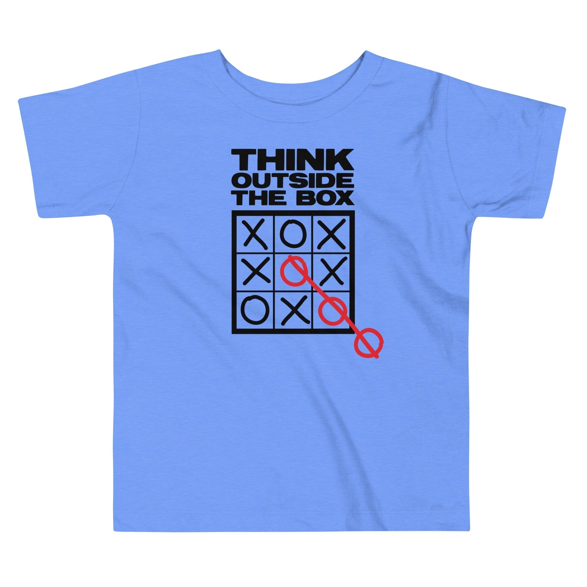Think Outside The Box Kid's Toddler Tee Hoodie, Sweatshirt | CoreVibeTees.com (Image 1)
