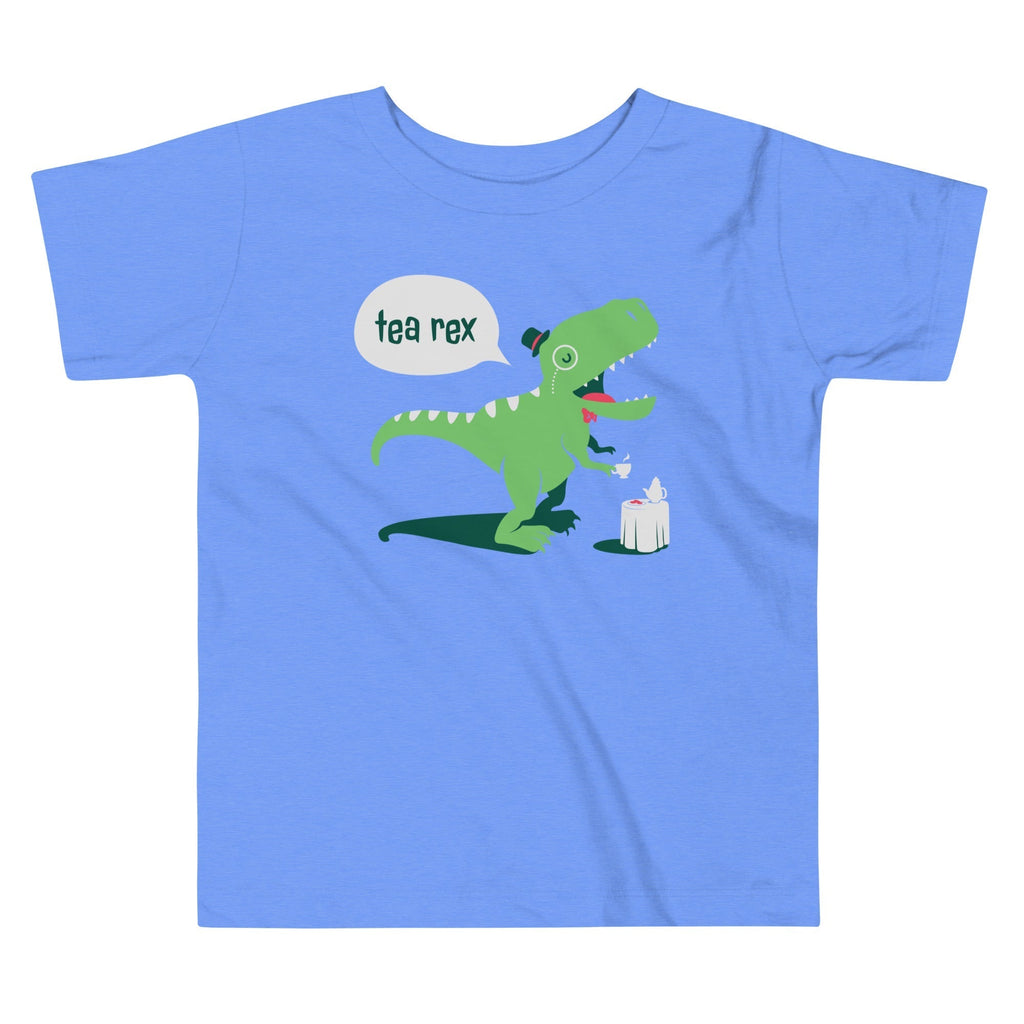 Tea Rex Kid's Toddler Tee Hoodie, Sweatshirt | CoreVibeTees.com (Image 1)