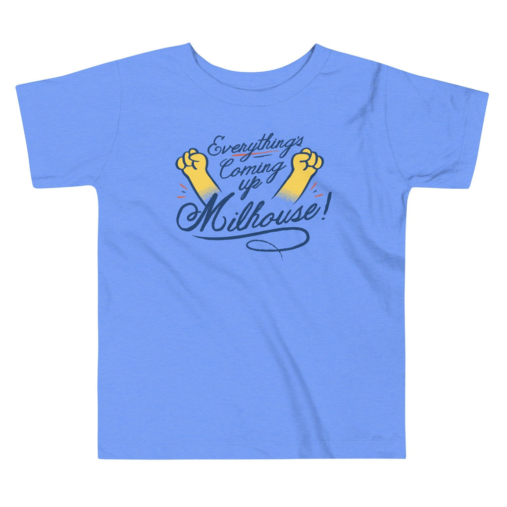 Everything's Coming Up Milhouse! Kid's Toddler Tee Hoodie, Sweatshirt | CoreVibeTees.com (Image 1)