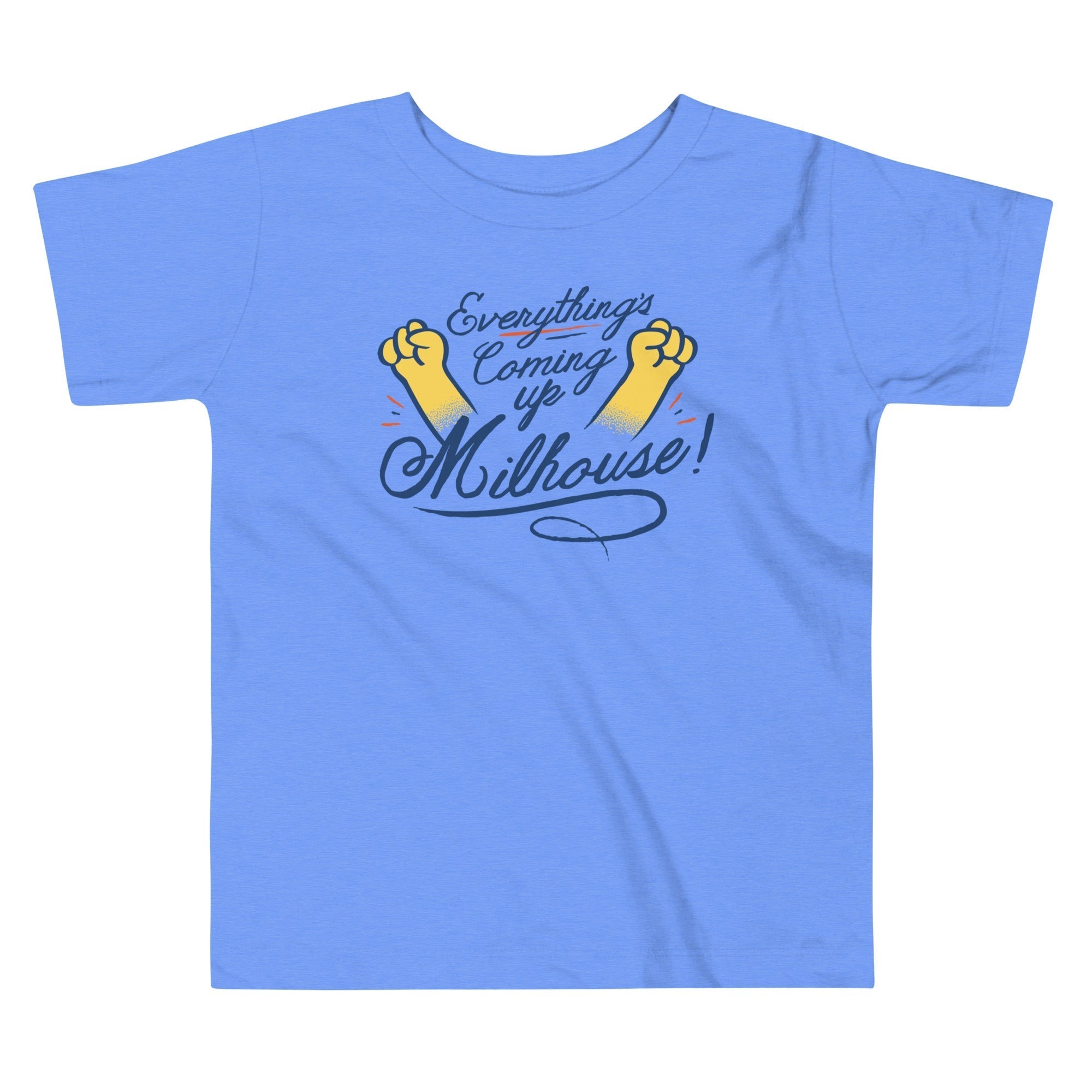 Everything's Coming Up Milhouse! Kid's Toddler Tee Hoodie, Sweatshirt | CoreVibeTees.com (Image 1)