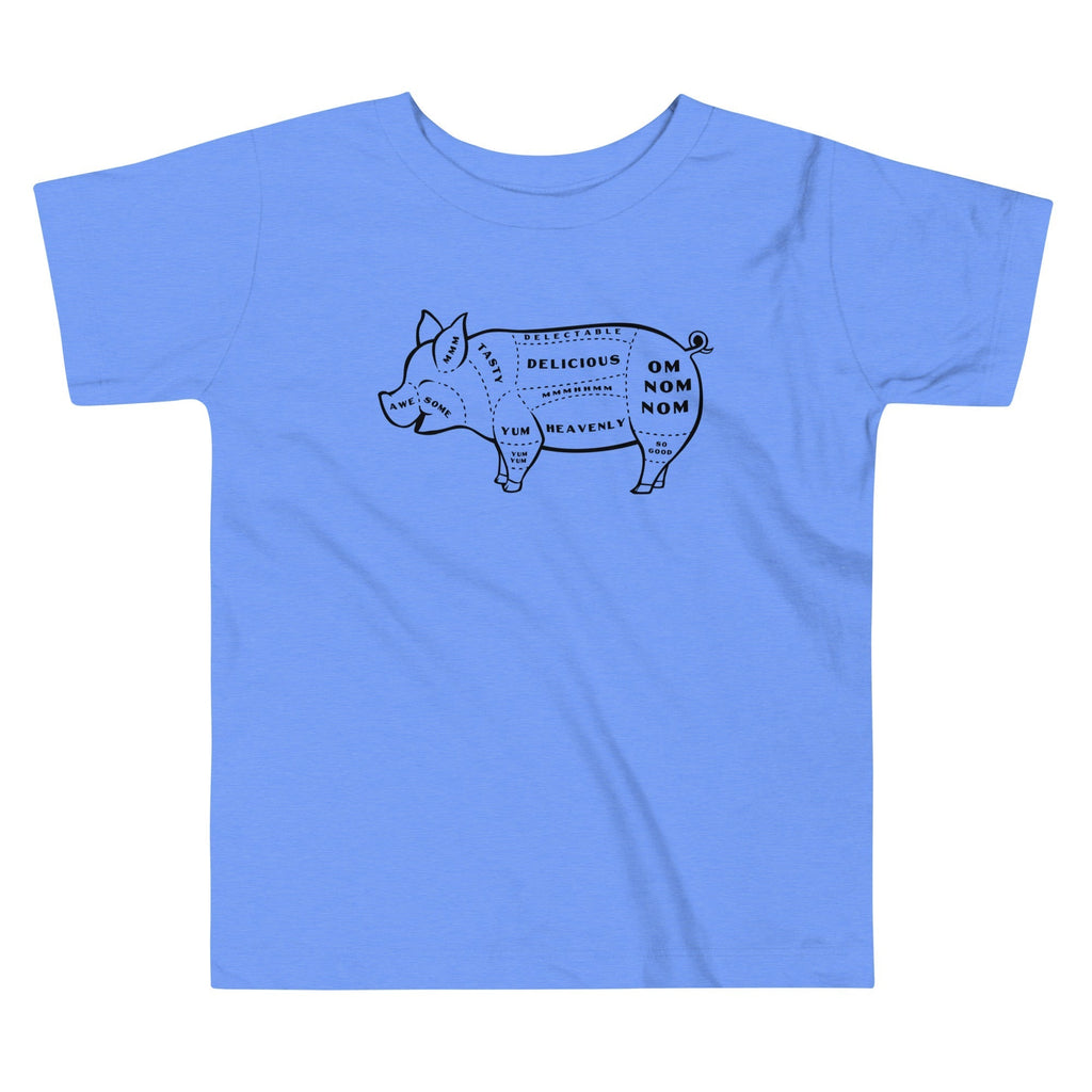 Tasty Pig Cuts Kid's Toddler Tee Hoodie, Sweatshirt | CoreVibeTees.com (Image 1)