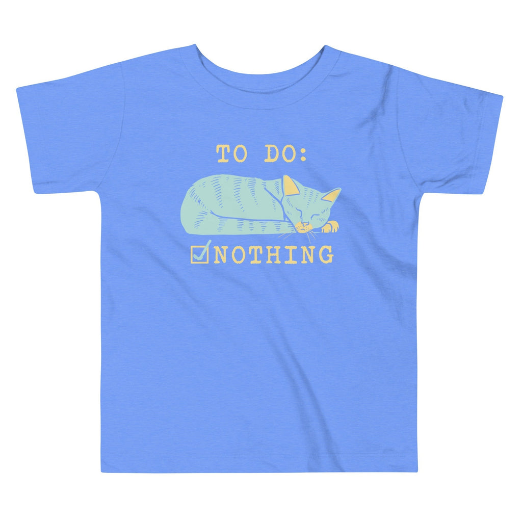 To Do: Nothing Kid's Toddler Tee Hoodie, Sweatshirt | CoreVibeTees.com (Image 2)