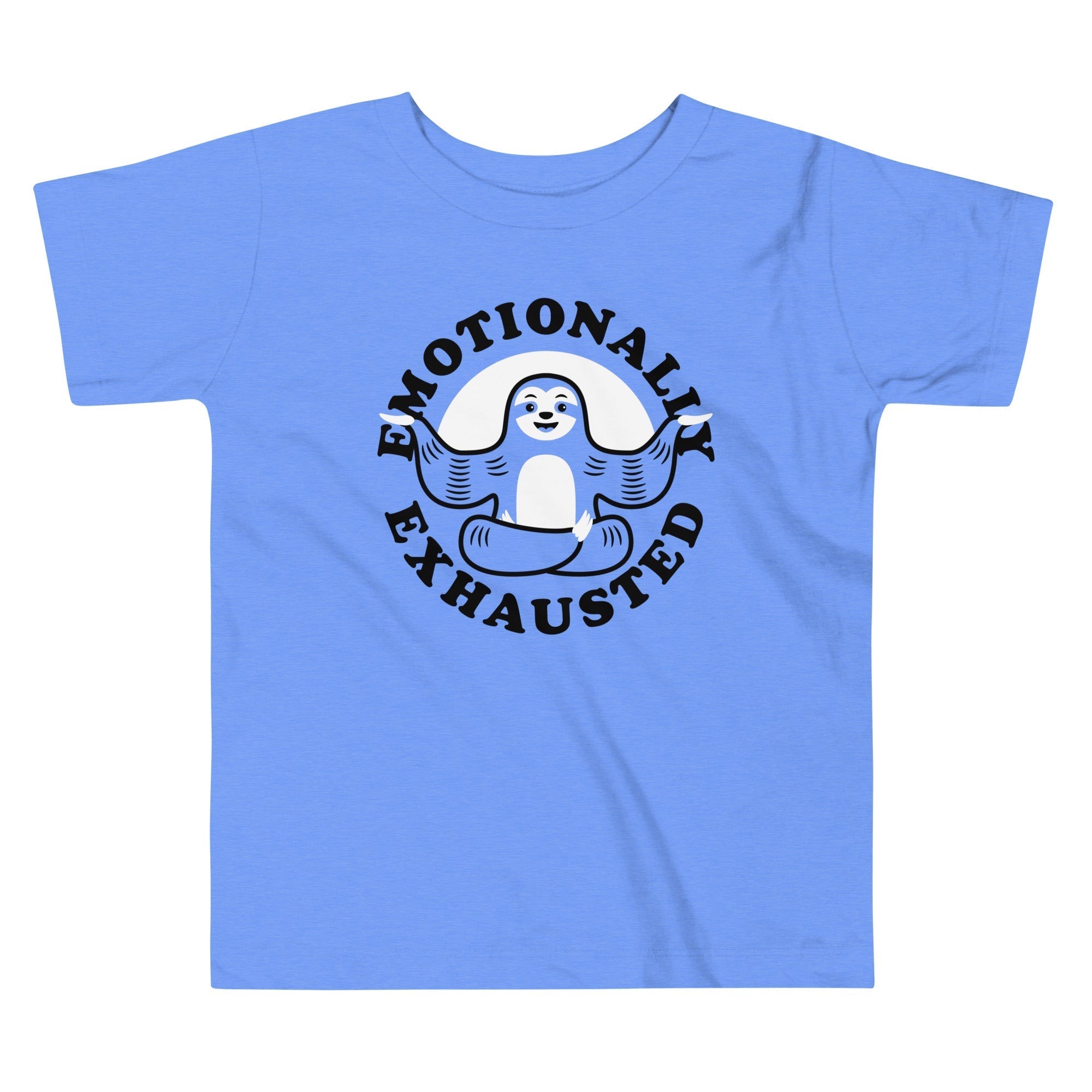 Emotionally Exhausted Kid's Toddler Tee Hoodie, Sweatshirt | CoreVibeTees.com (Image 1)