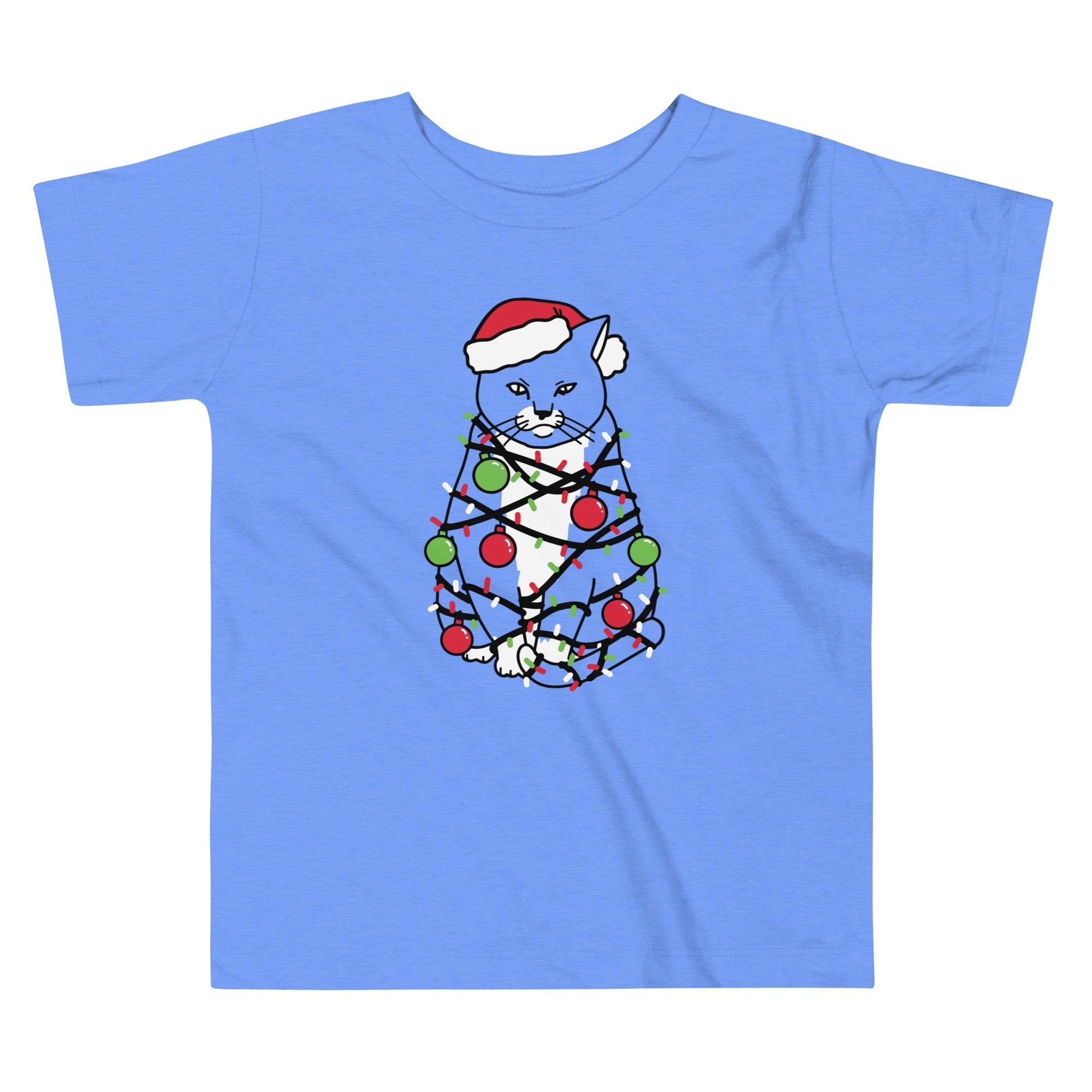 Meowy Christmas Kid's Toddler Tee Hoodie, Sweatshirt | CoreVibeTees.com (Image 1)