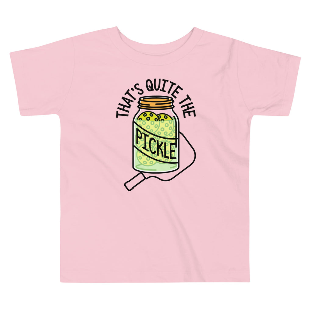 That's Quite The Pickle Kid's Toddler Tee Hoodie, Sweatshirt | CoreVibeTees.com (Image 2)