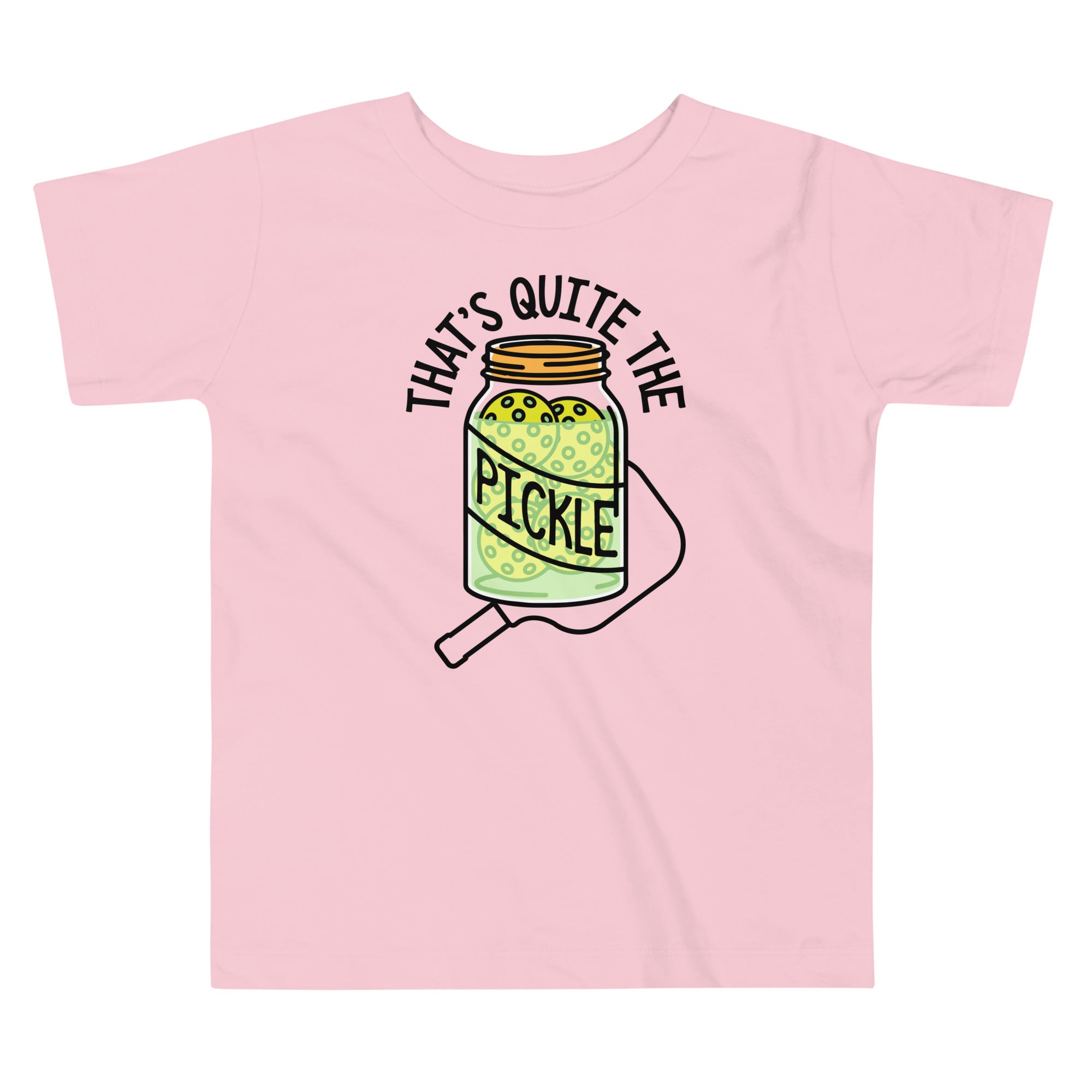 That's Quite The Pickle Kid's Toddler Tee Hoodie, Sweatshirt | CoreVibeTees.com (Image 2)