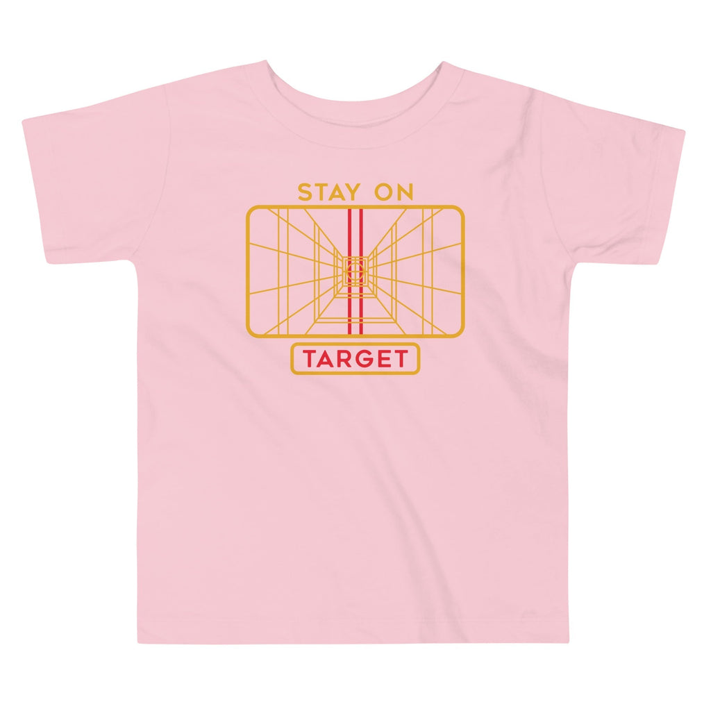 Stay On Target Kid's Toddler Tee Hoodie, Sweatshirt | CoreVibeTees.com (Image 2)