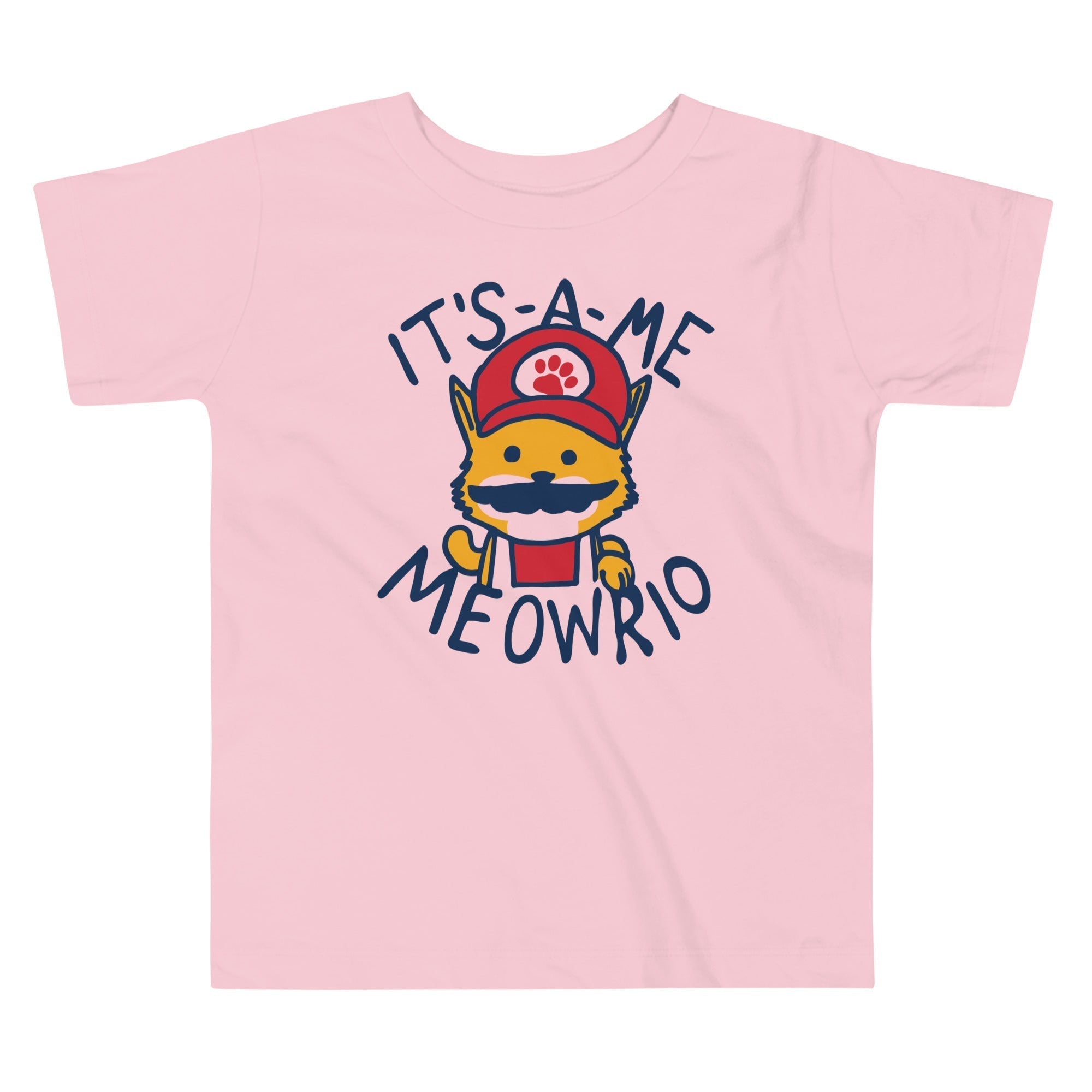 It's-a-me Meowrio Kid's Toddler Tee Hoodie, Sweatshirt | CoreVibeTees.com (Image 2)