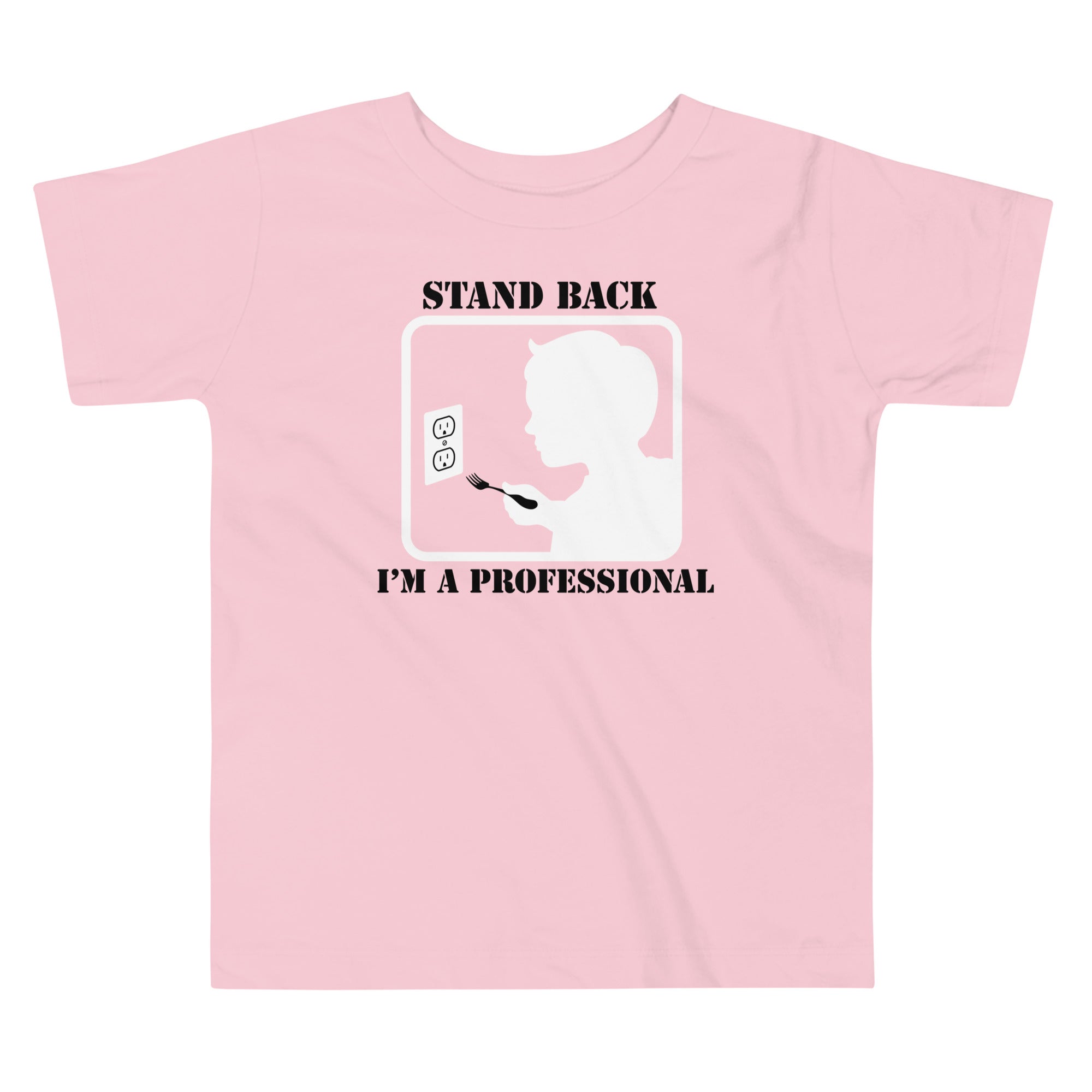 Stand Back, I'm A Professional Kid's Toddler Tee Hoodie, Sweatshirt | CoreVibeTees.com (Image 2)