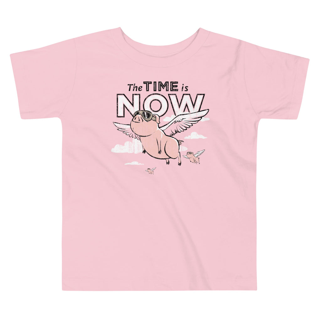 The Time Is Now Kid's Toddler Tee Hoodie, Sweatshirt | CoreVibeTees.com (Image 2)