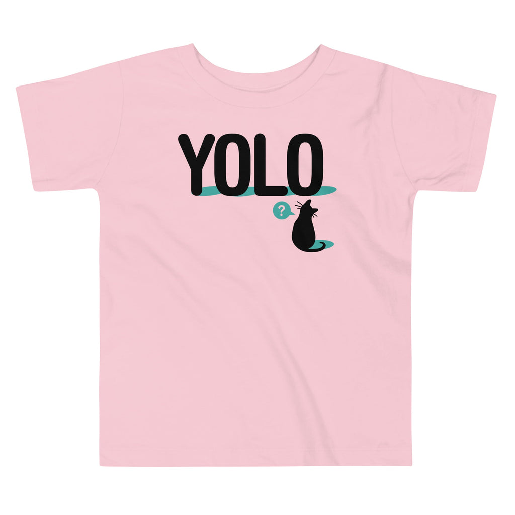 YOLO Cat Kid's Toddler Tee Hoodie, Sweatshirt | CoreVibeTees.com (Image 1)