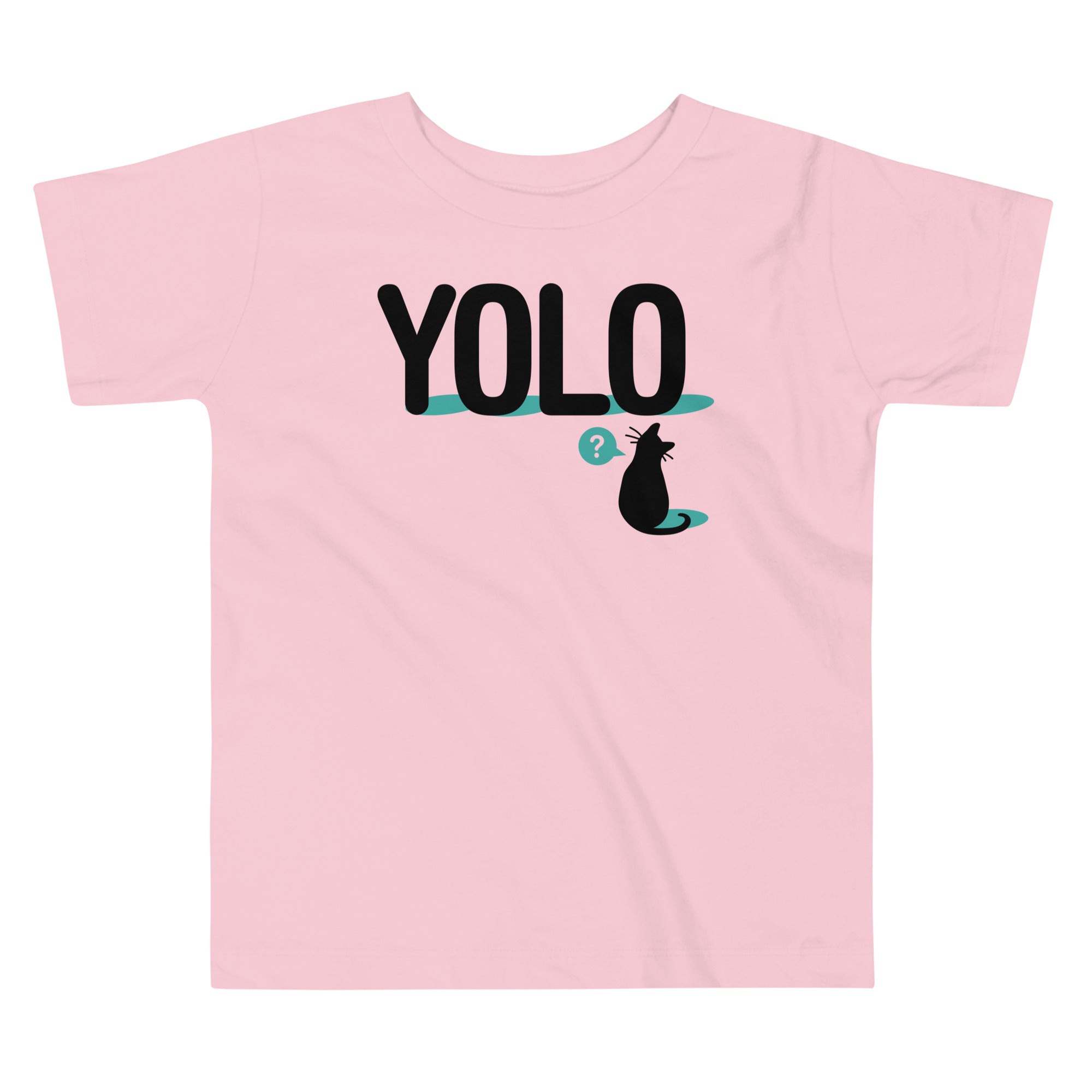 YOLO Cat Kid's Toddler Tee Hoodie, Sweatshirt | CoreVibeTees.com (Image 1)