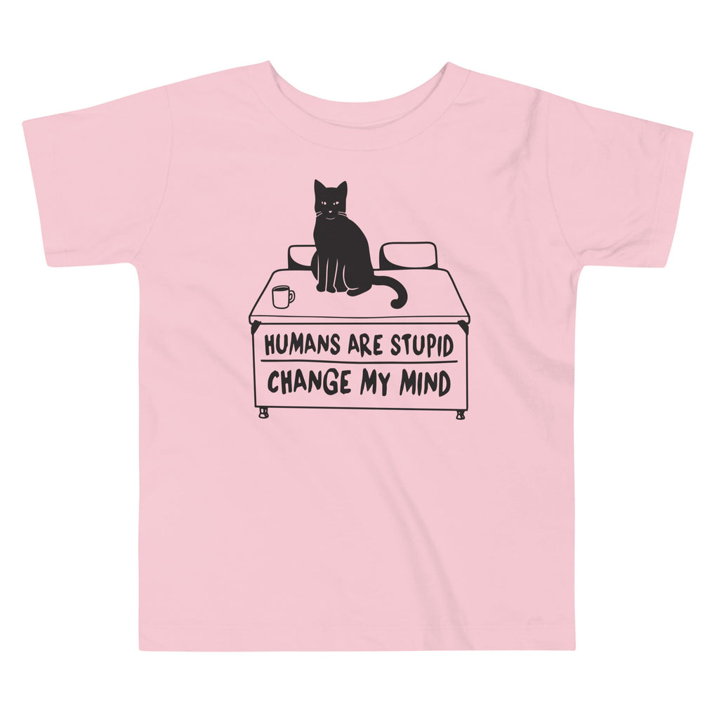 Humans Are Stupid Kid's Toddler Tee Hoodie, Sweatshirt | CoreVibeTees.com (Image 2)