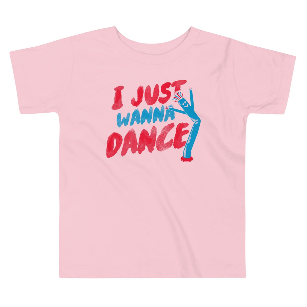 I Just Wanna Dance Kid's Toddler Tee Hoodie, Sweatshirt | CoreVibeTees.com (Image 2)