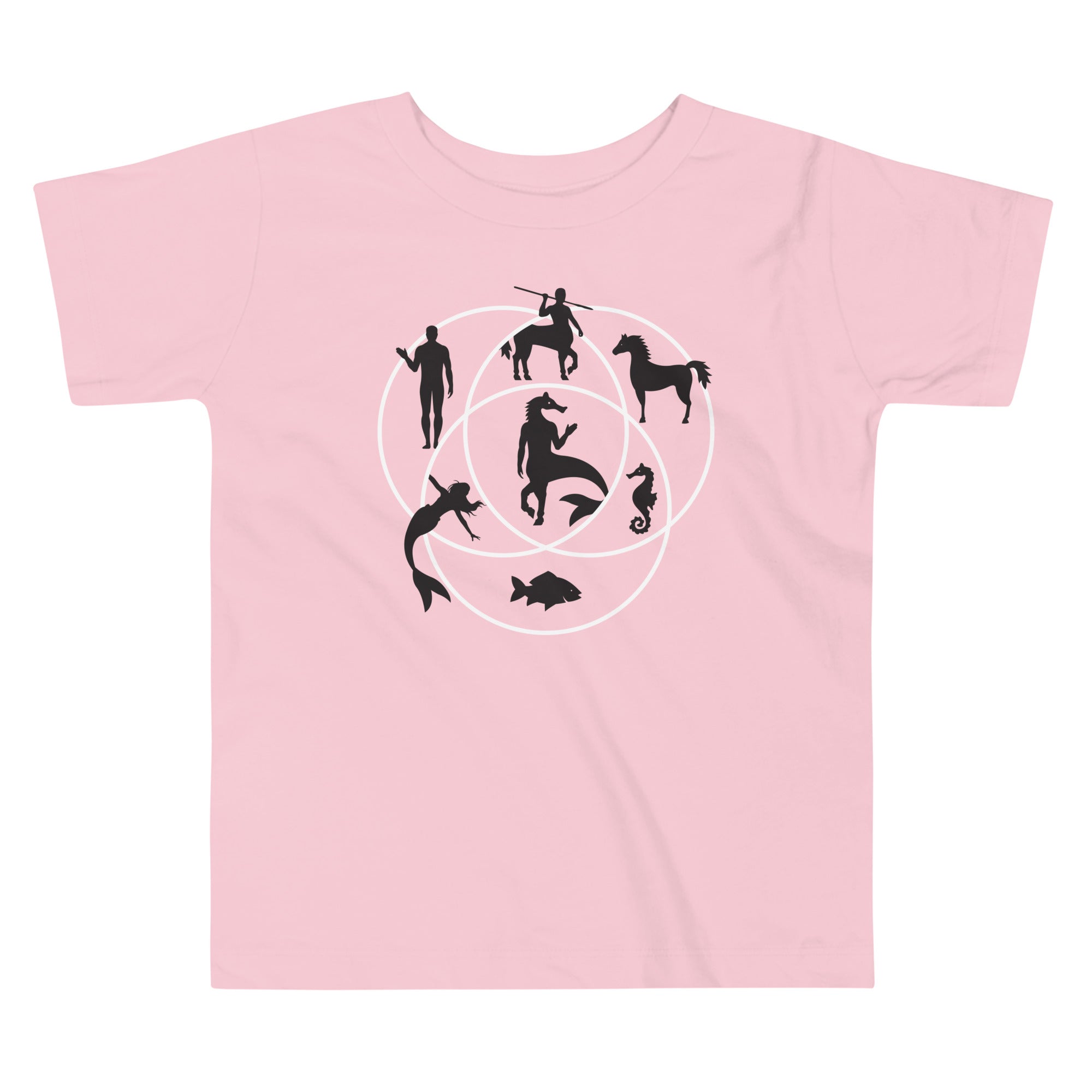 Human Horse Fish Venn Diagram Kid's Toddler Tee Hoodie, Sweatshirt | CoreVibeTees.com (Image 2)