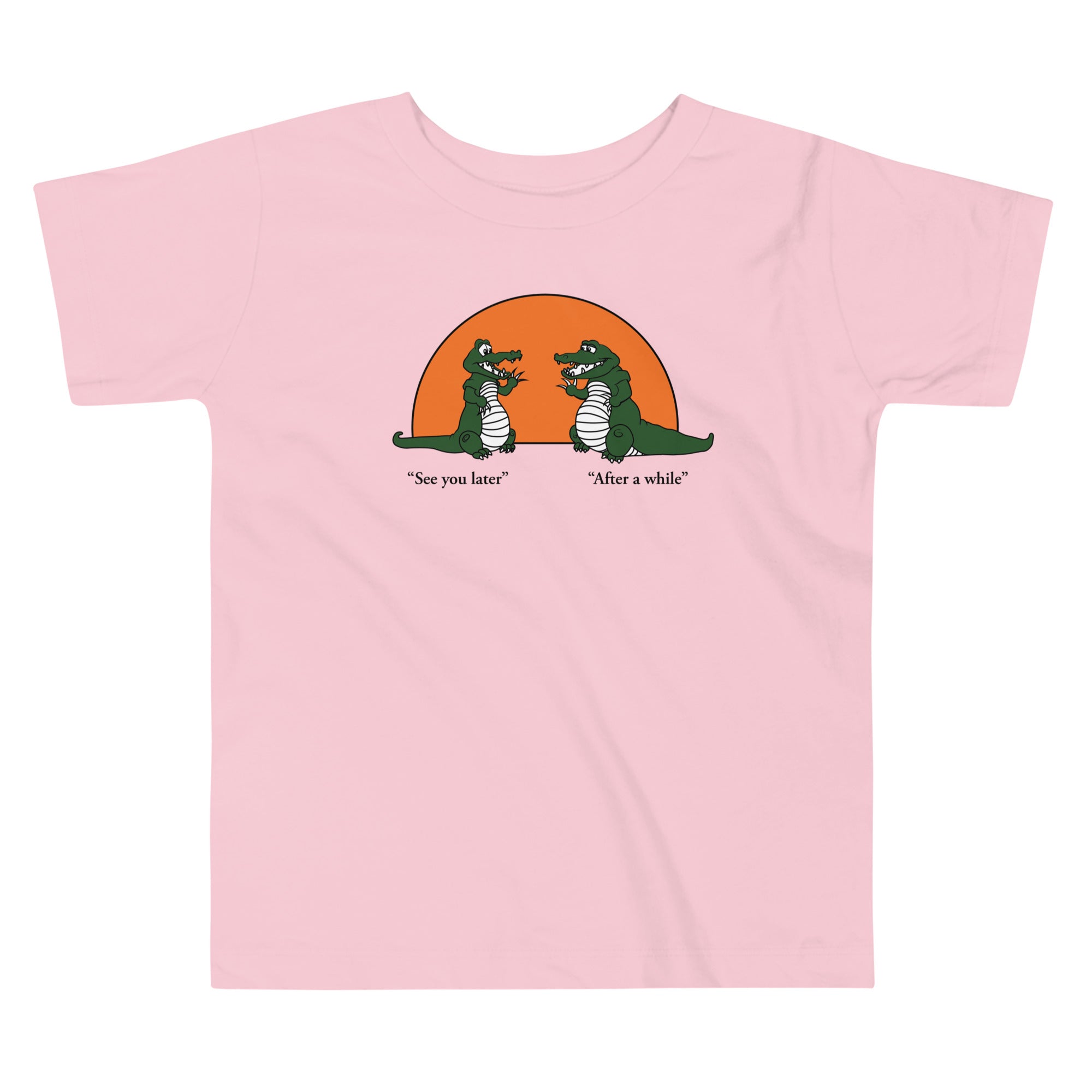See You Later Alligator Kid's Toddler Tee Hoodie, Sweatshirt | CoreVibeTees.com (Image 2)