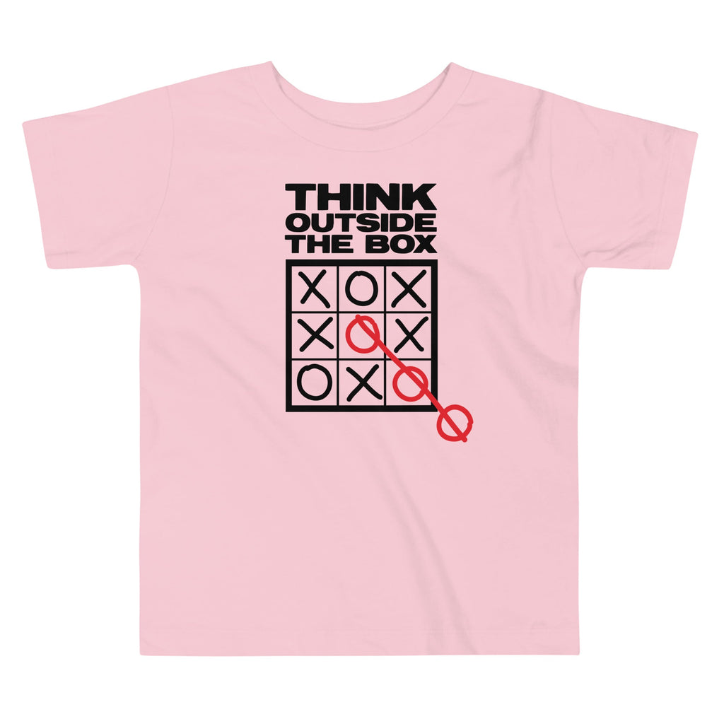 Think Outside The Box Kid's Toddler Tee Hoodie, Sweatshirt | CoreVibeTees.com (Image 2)