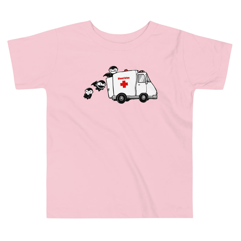 Blood Drive Vampires Kid's Toddler Tee Hoodie, Sweatshirt | CoreVibeTees.com (Image 2)