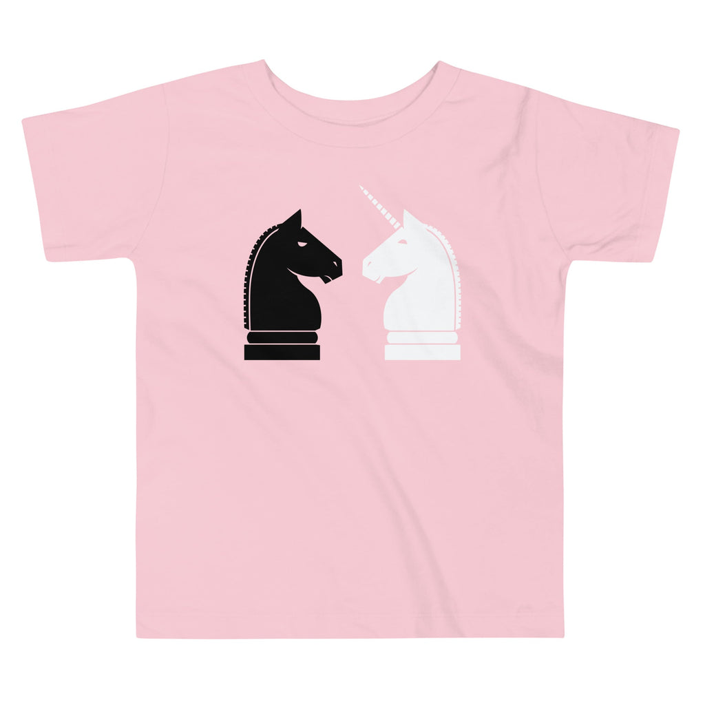 Chess Unicorn Kid's Toddler Tee Hoodie, Sweatshirt | CoreVibeTees.com (Image 2)