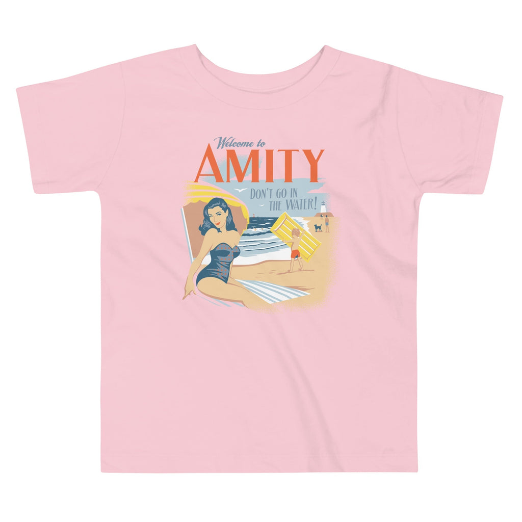 Welcome To Amity Kid's Toddler Tee Hoodie, Sweatshirt | CoreVibeTees.com (Image 1)