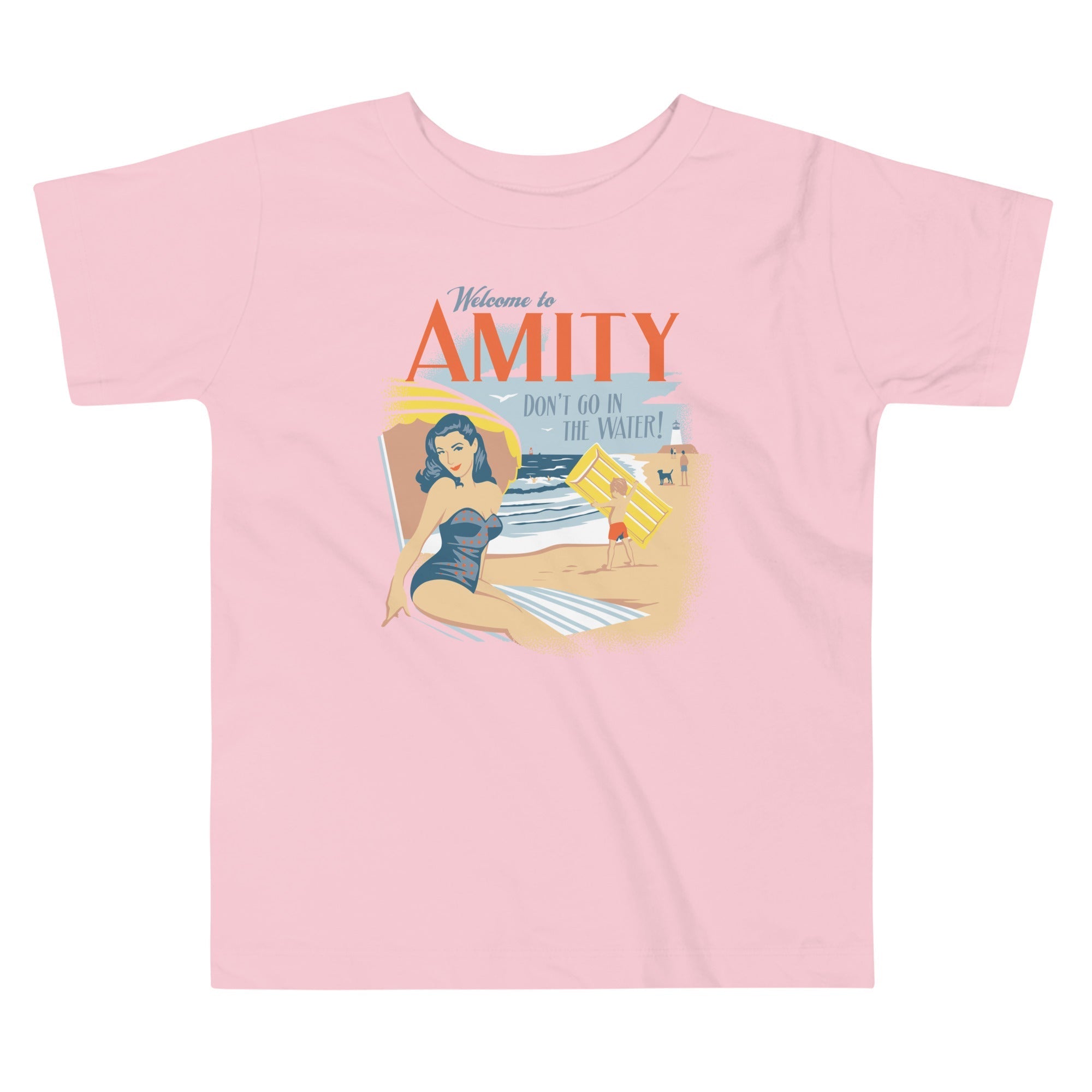 Welcome To Amity Kid's Toddler Tee Hoodie, Sweatshirt | CoreVibeTees.com (Image 1)