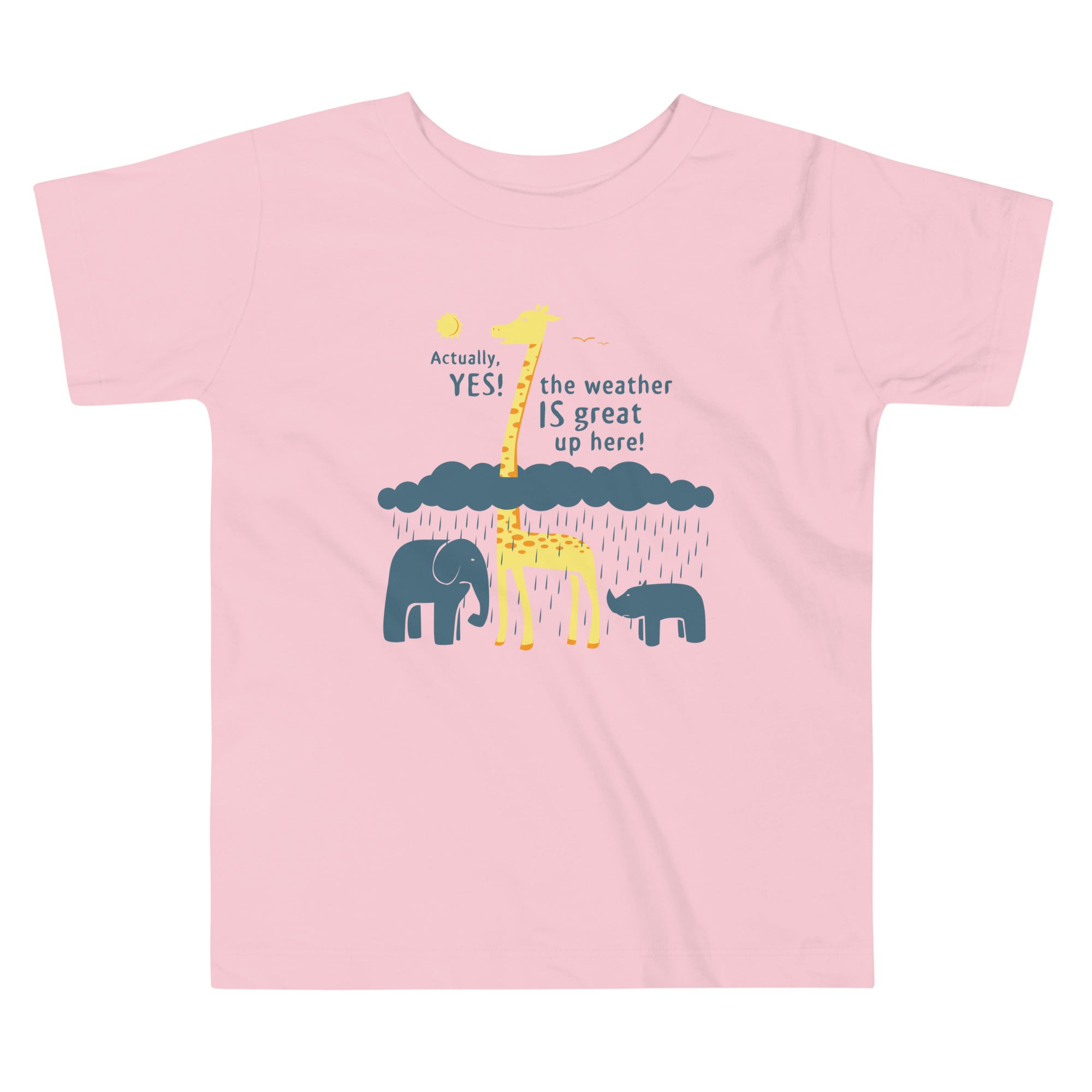 The Weather Is Great Up Here! Kid's Toddler Tee Hoodie, Sweatshirt | CoreVibeTees.com (Image 2)