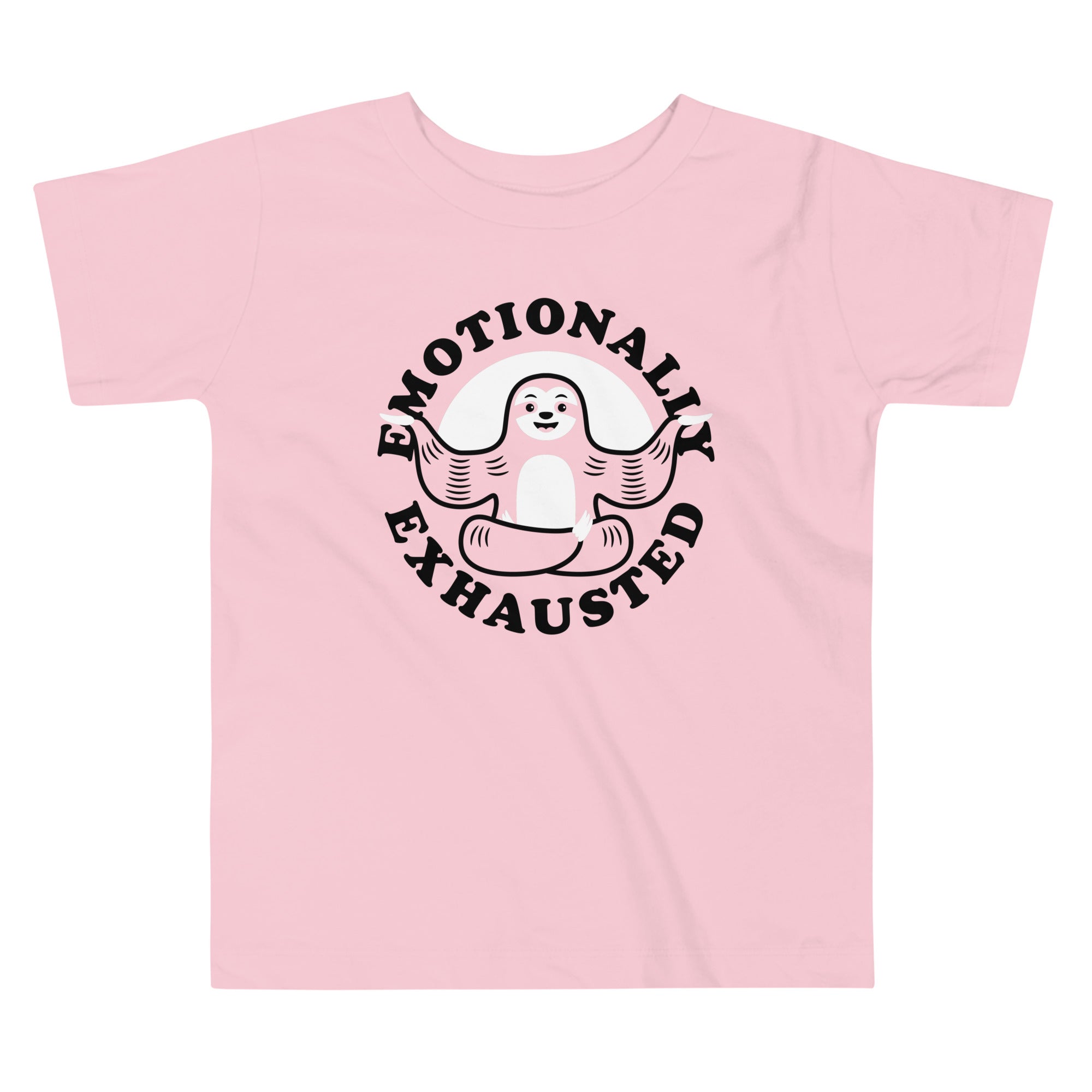 Emotionally Exhausted Kid's Toddler Tee Hoodie, Sweatshirt | CoreVibeTees.com (Image 2)