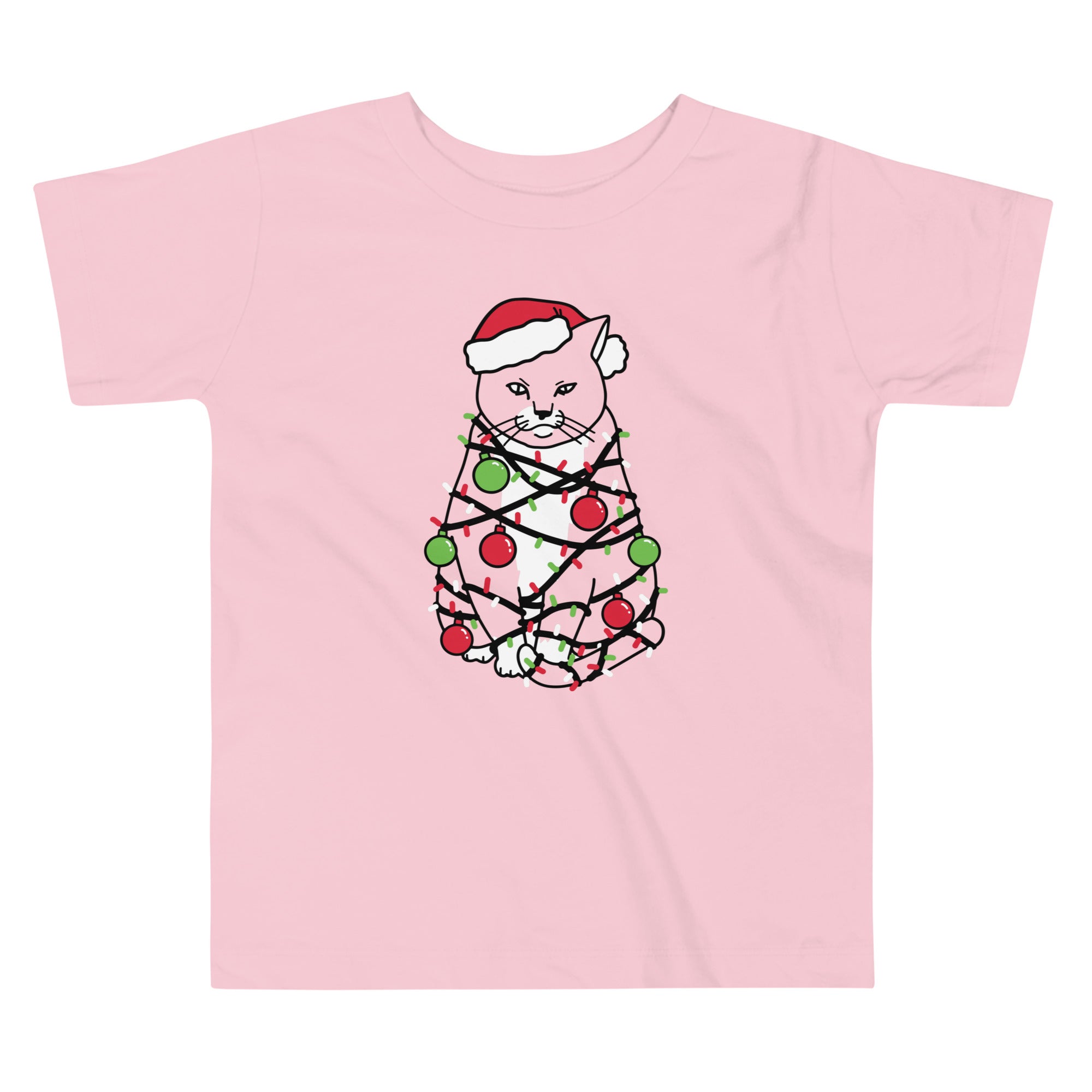 Meowy Christmas Kid's Toddler Tee Hoodie, Sweatshirt | CoreVibeTees.com (Image 2)