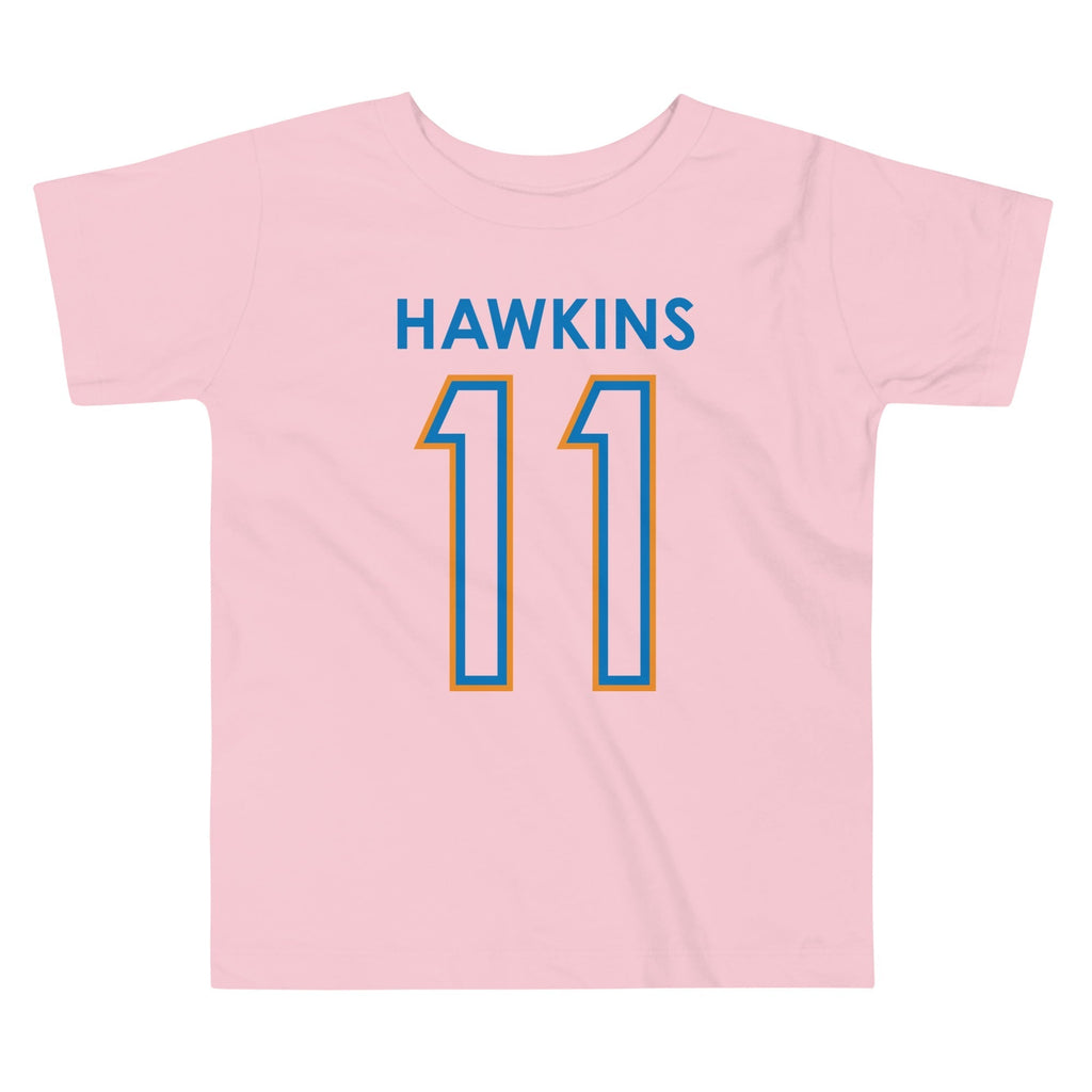Hawkins 11 Kid's Toddler Tee Hoodie, Sweatshirt | CoreVibeTees.com (Image 2)