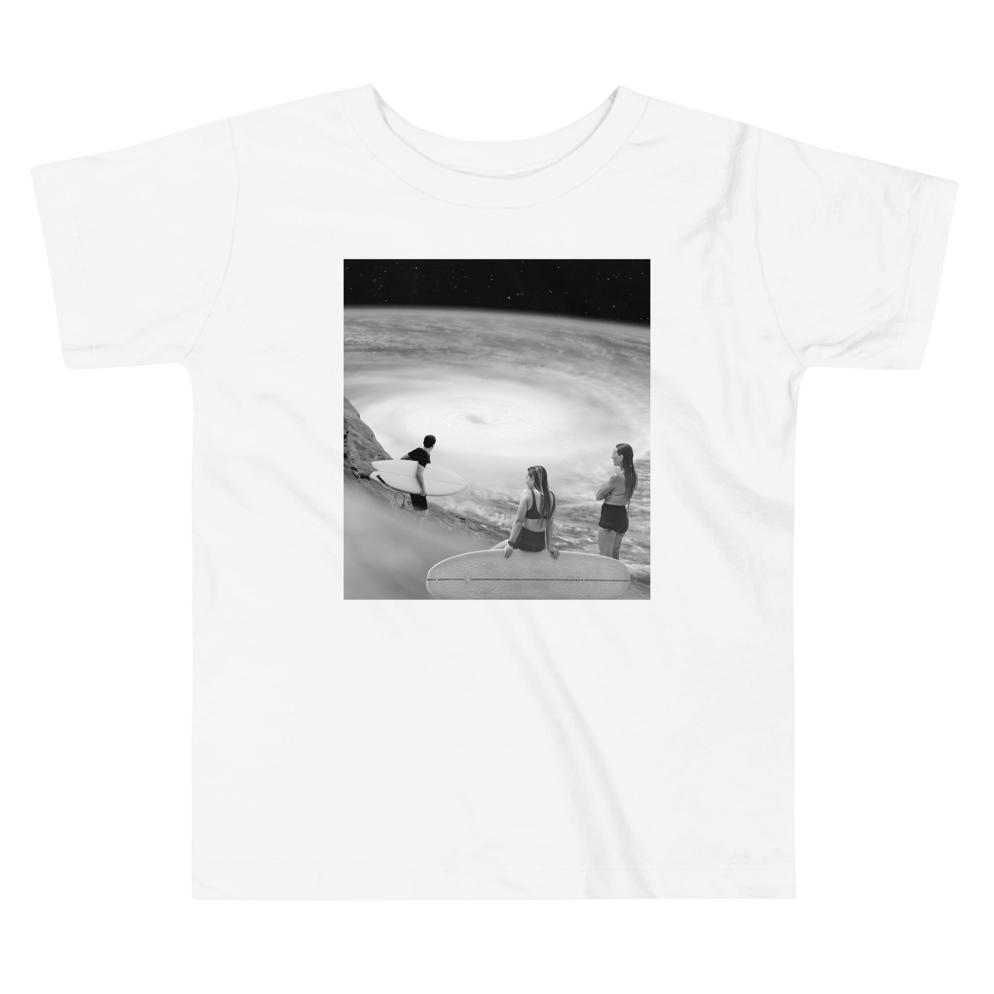 Surf's Up Kid's Toddler Tee Hoodie, Sweatshirt | CoreVibeTees.com (Image 3)