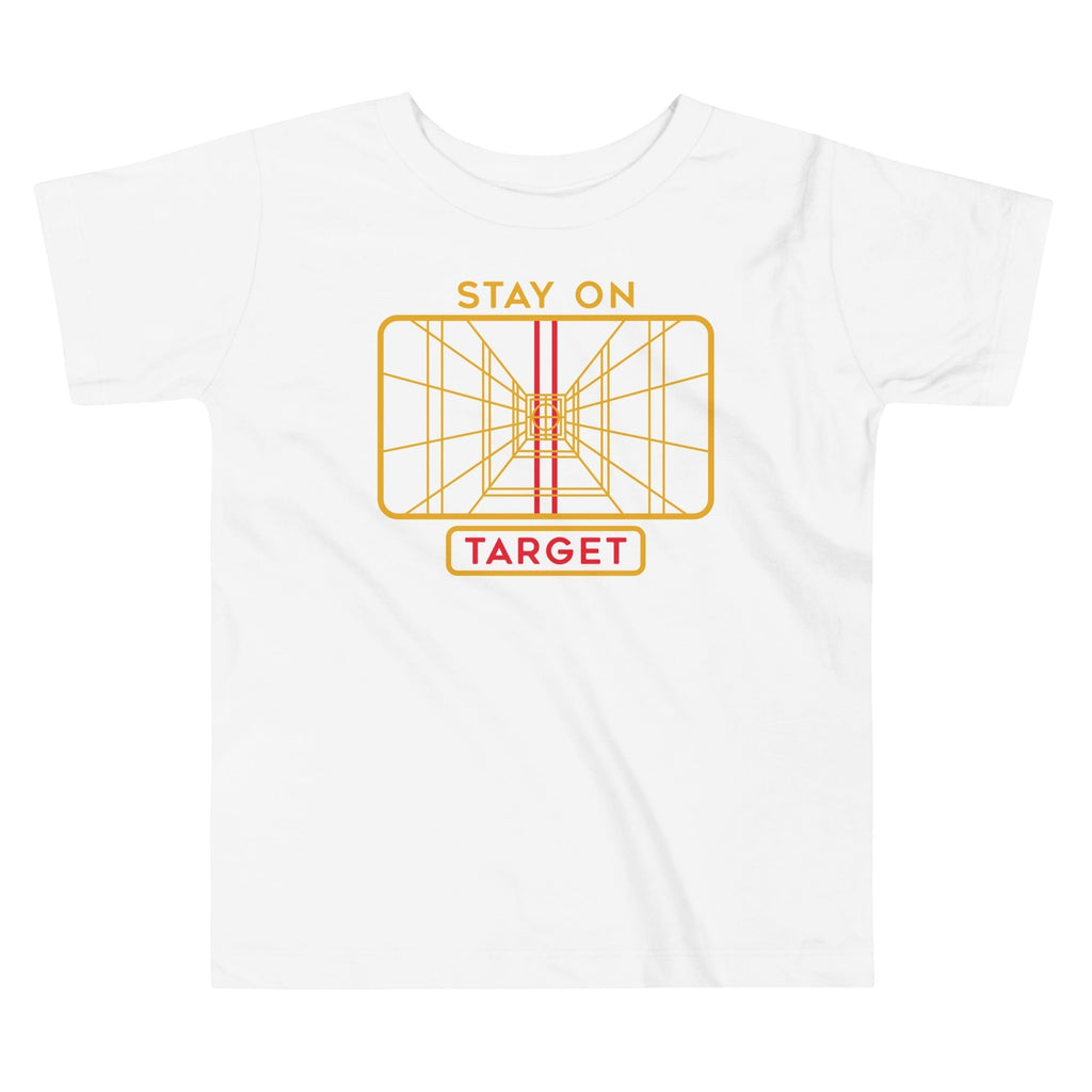 Stay On Target Kid's Toddler Tee Hoodie, Sweatshirt | CoreVibeTees.com (Image 3)