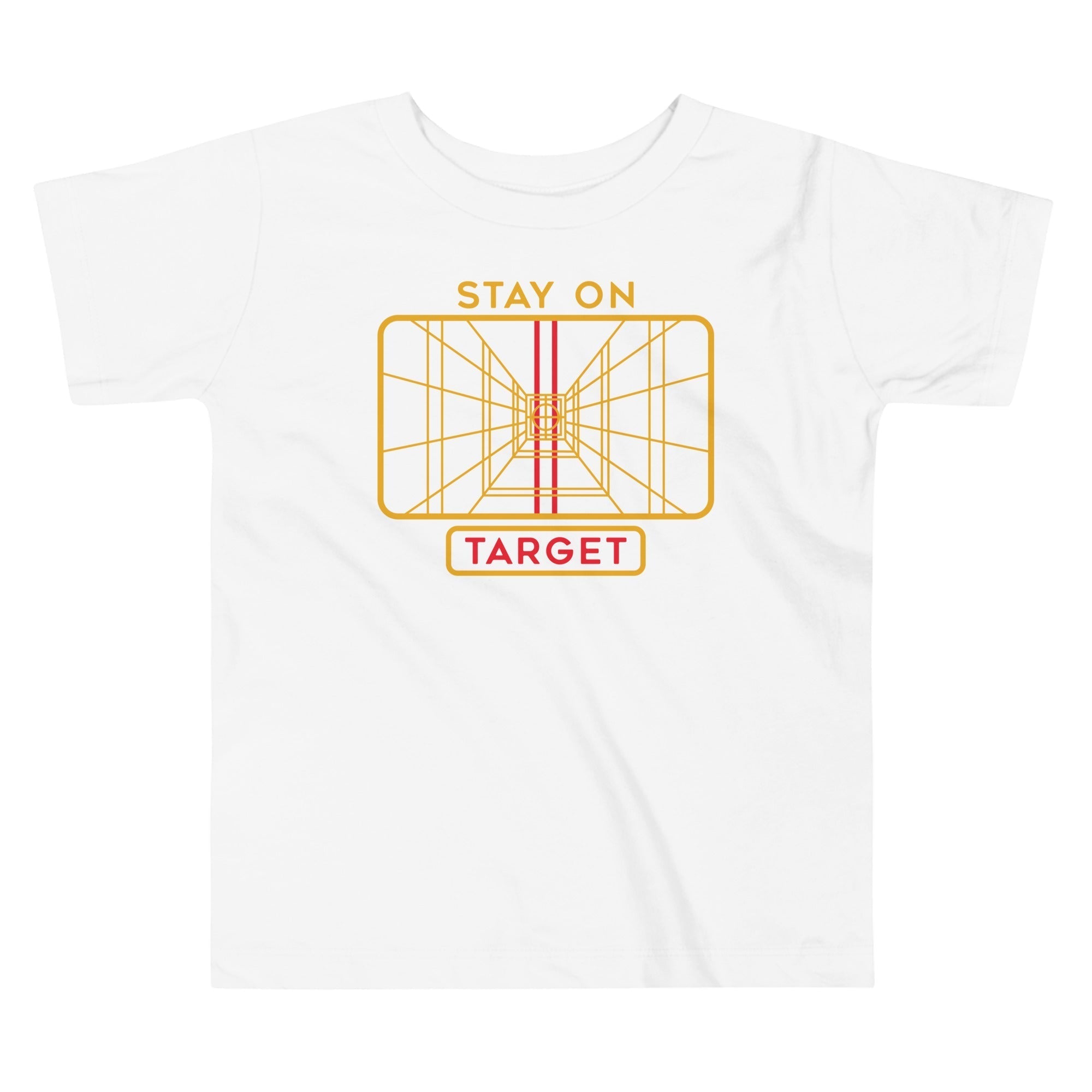 Stay On Target Kid's Toddler Tee Hoodie, Sweatshirt | CoreVibeTees.com (Image 3)