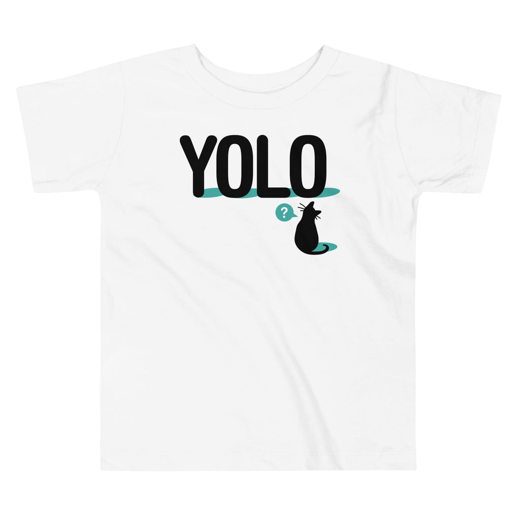 YOLO Cat Kid's Toddler Tee Hoodie, Sweatshirt | CoreVibeTees.com (Image 2)