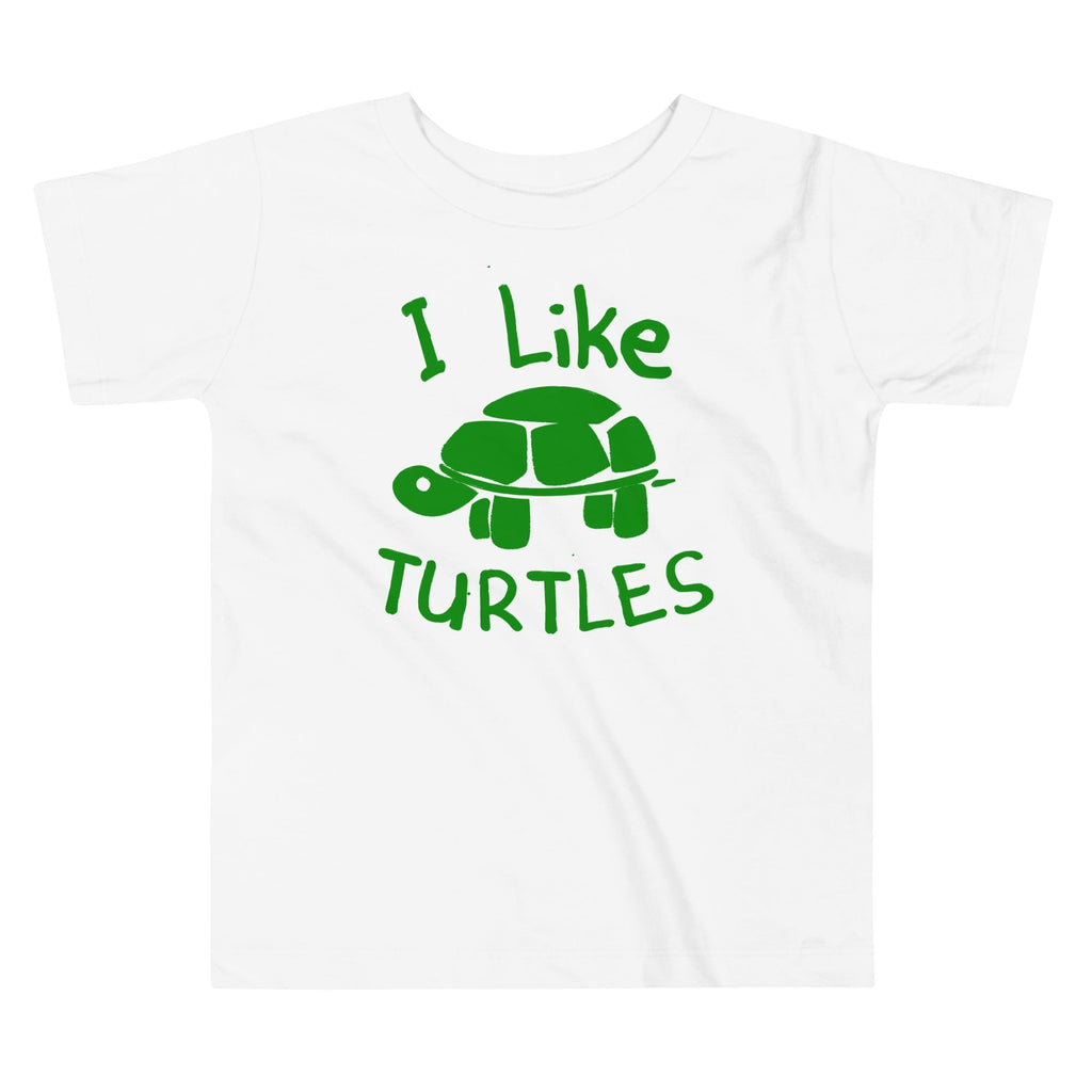 I Like Turtles Kid's Toddler Tee Hoodie, Sweatshirt | CoreVibeTees.com (Image 3)