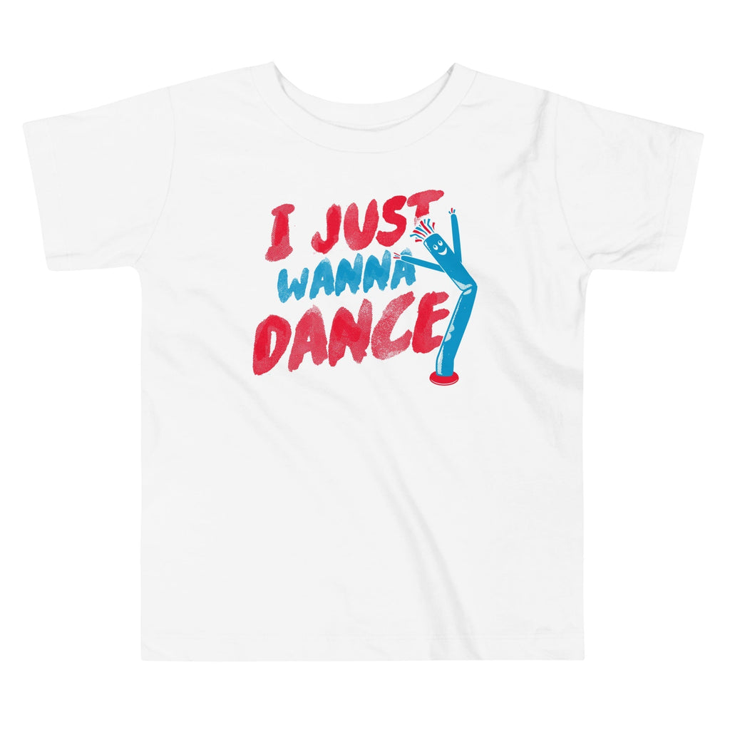 I Just Wanna Dance Kid's Toddler Tee Hoodie, Sweatshirt | CoreVibeTees.com (Image 3)