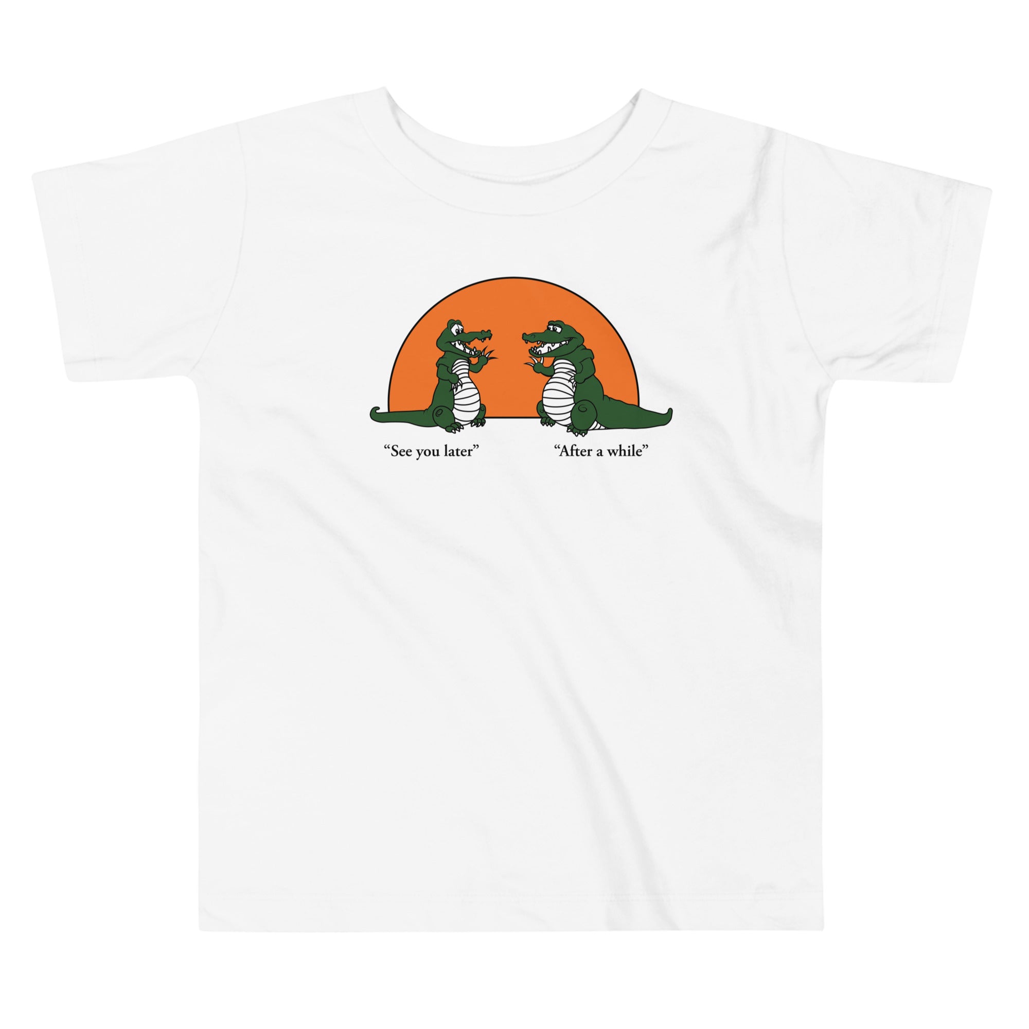 See You Later Alligator Kid's Toddler Tee Hoodie, Sweatshirt | CoreVibeTees.com (Image 3)