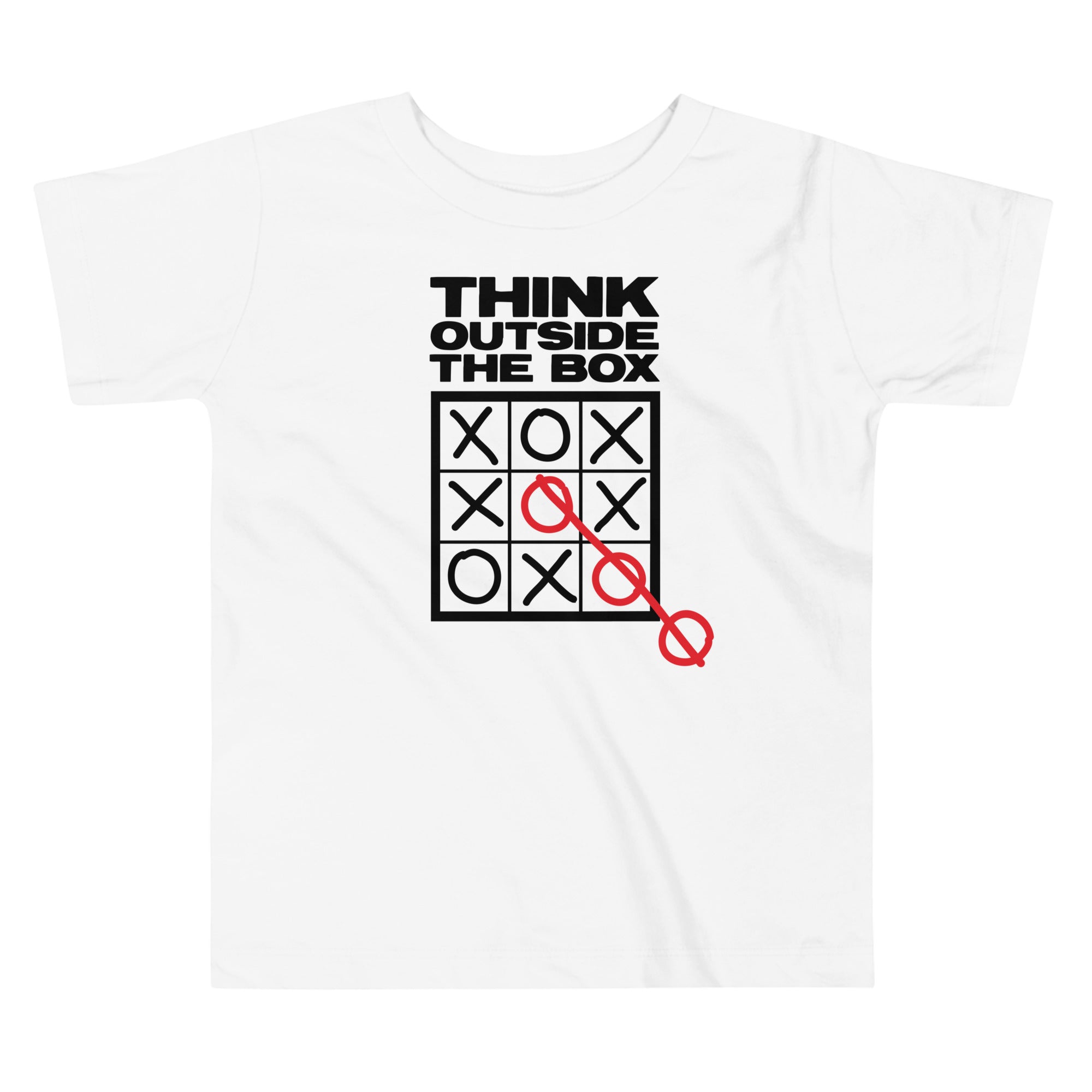 Think Outside The Box Kid's Toddler Tee Hoodie, Sweatshirt | CoreVibeTees.com (Image 3)