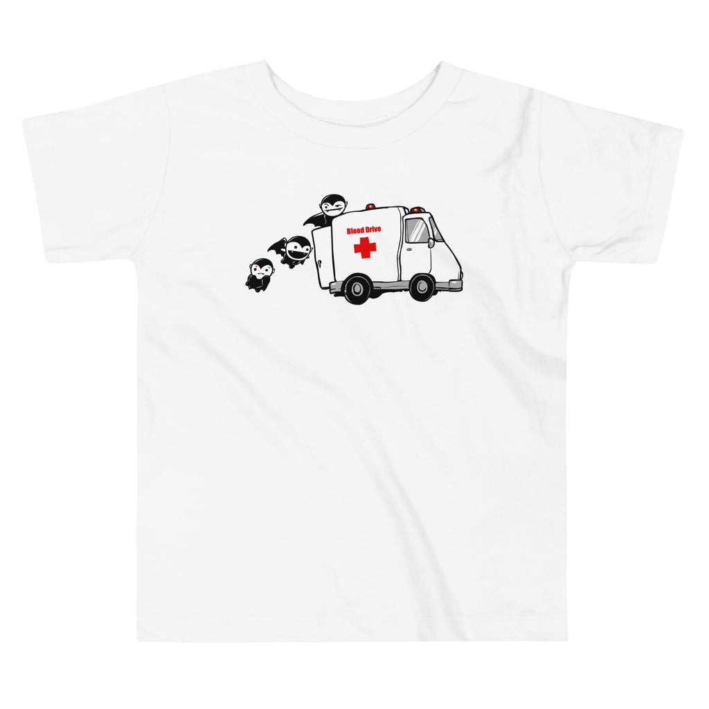 Blood Drive Vampires Kid's Toddler Tee Hoodie, Sweatshirt | CoreVibeTees.com (Image 3)