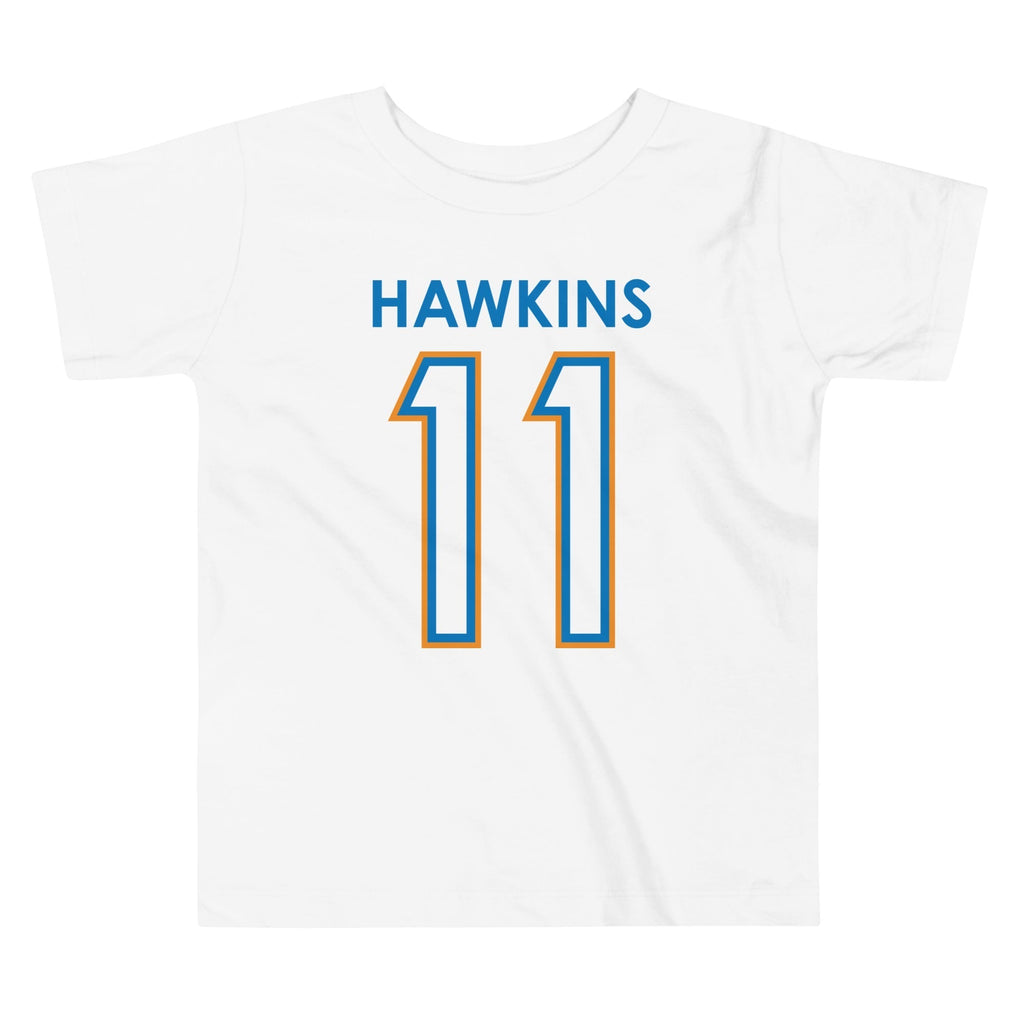 Hawkins 11 Kid's Toddler Tee Hoodie, Sweatshirt | CoreVibeTees.com (Image 3)