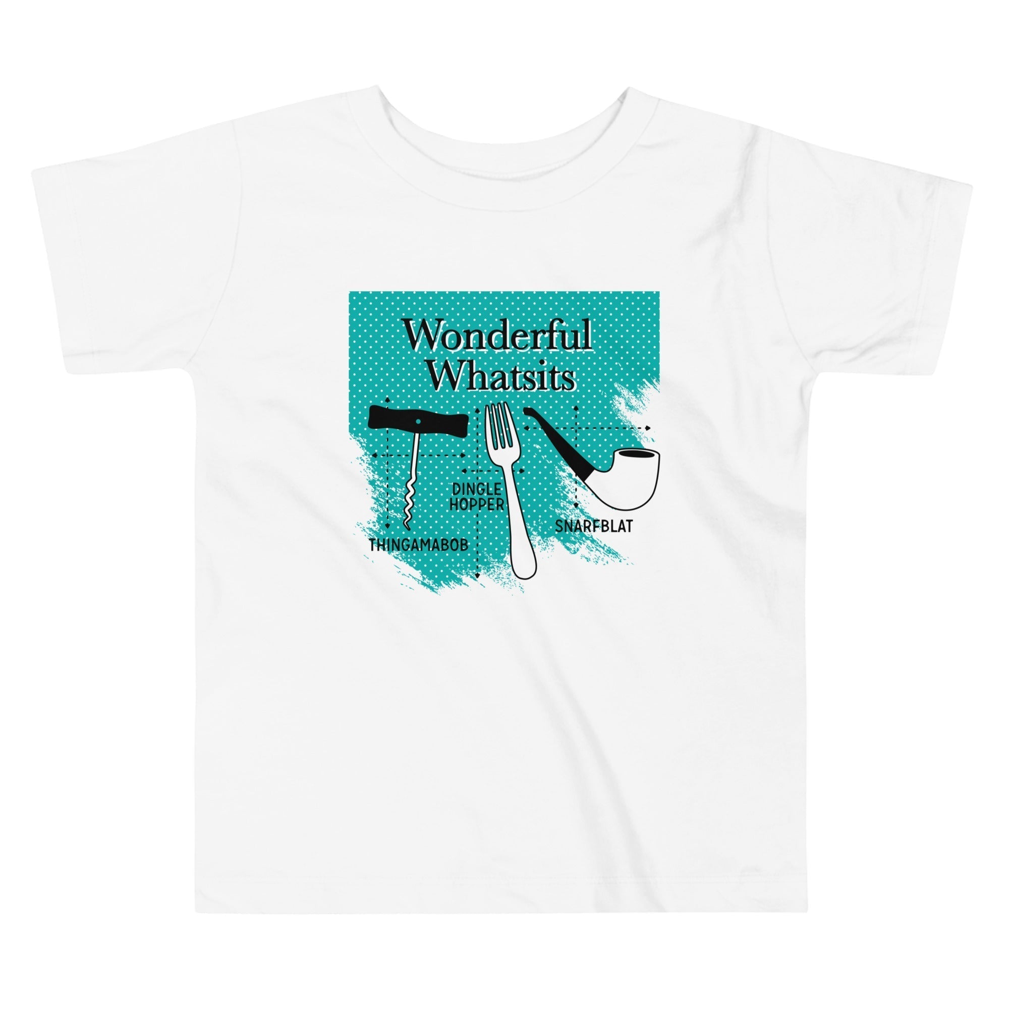 Wonderful Whatsits Kid's Toddler Tee Hoodie, Sweatshirt | CoreVibeTees.com (Image 2)