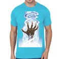 Tornado Hand Light Blue T-Shirt Hoodie, Sweatshirt | CoreVibeTees.com