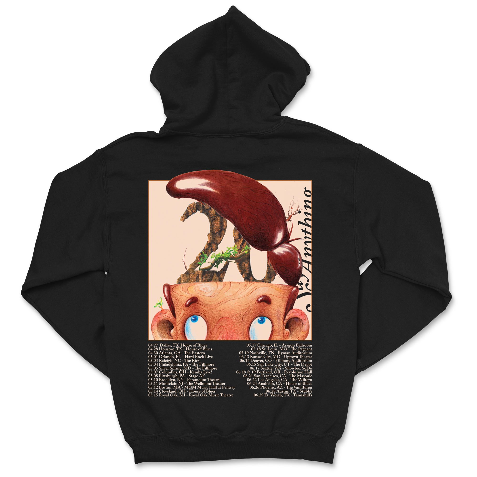 Say Anything - 2024 Tour Hoodie T-Shirts, Sweatshirt | CoreVibeTees.com (Image 3)