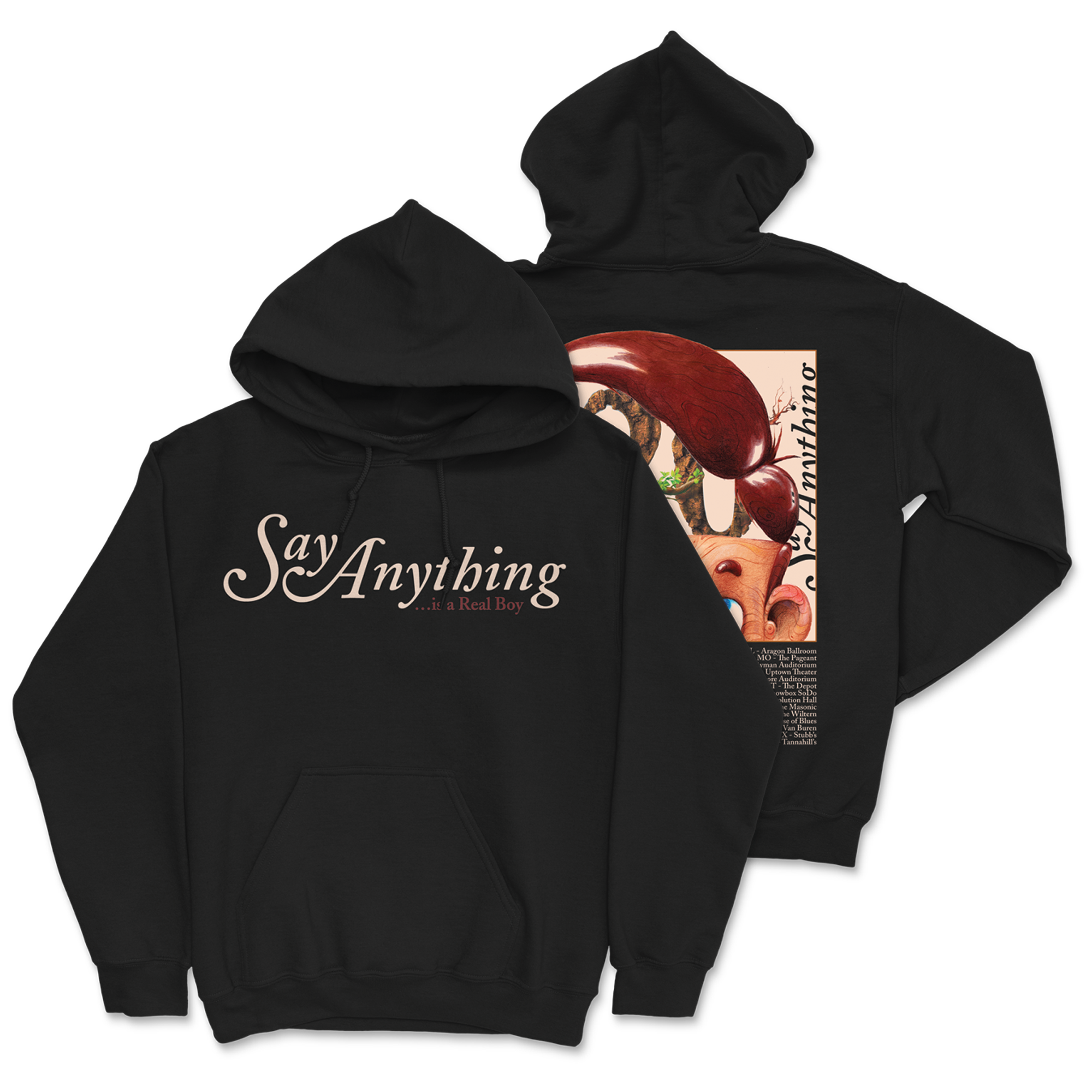 Say Anything - 2024 Tour Hoodie T-Shirts, Sweatshirt | CoreVibeTees.com (Image 1)