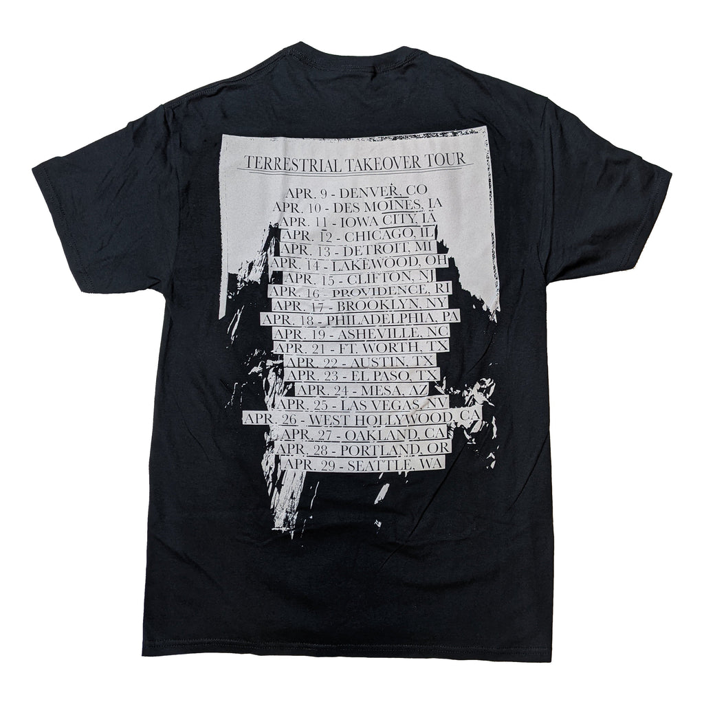 Allegaeon - Terrestrial Takeover Tour t-shirt Hoodie, Sweatshirt | CoreVibeTees.com (Image 3)